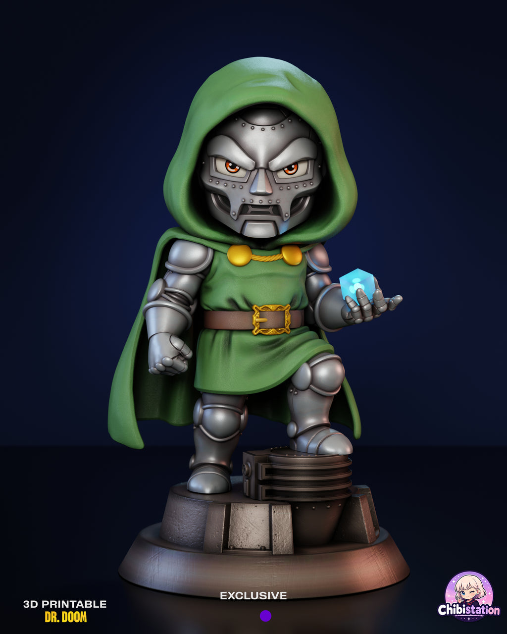 DR DOOM chibi