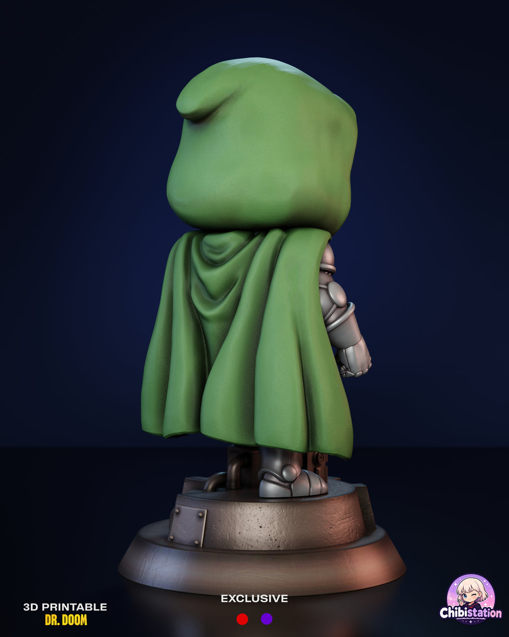 DR DOOM chibi