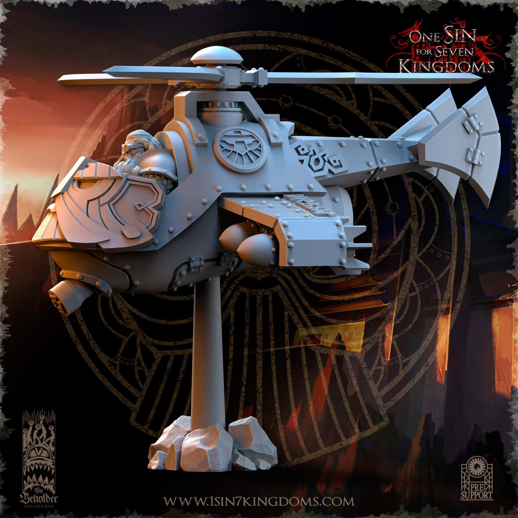 DWARVEN KINGDOMS GRIEVANCE REDEEMER - UN PECADO PARA 7 REINOS