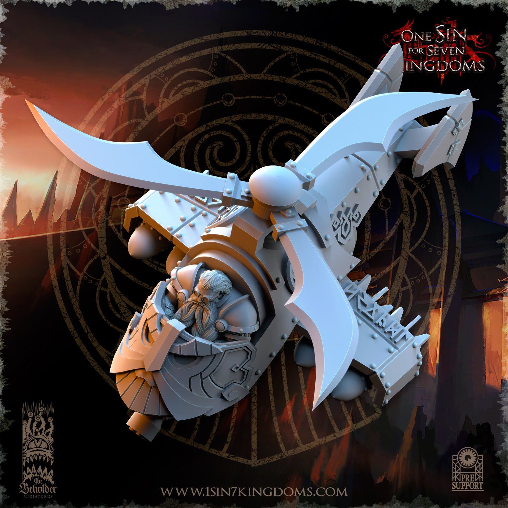 DWARVEN KINGDOMS GRIEVANCE REDEEMER - UN PECADO PARA 7 REINOS