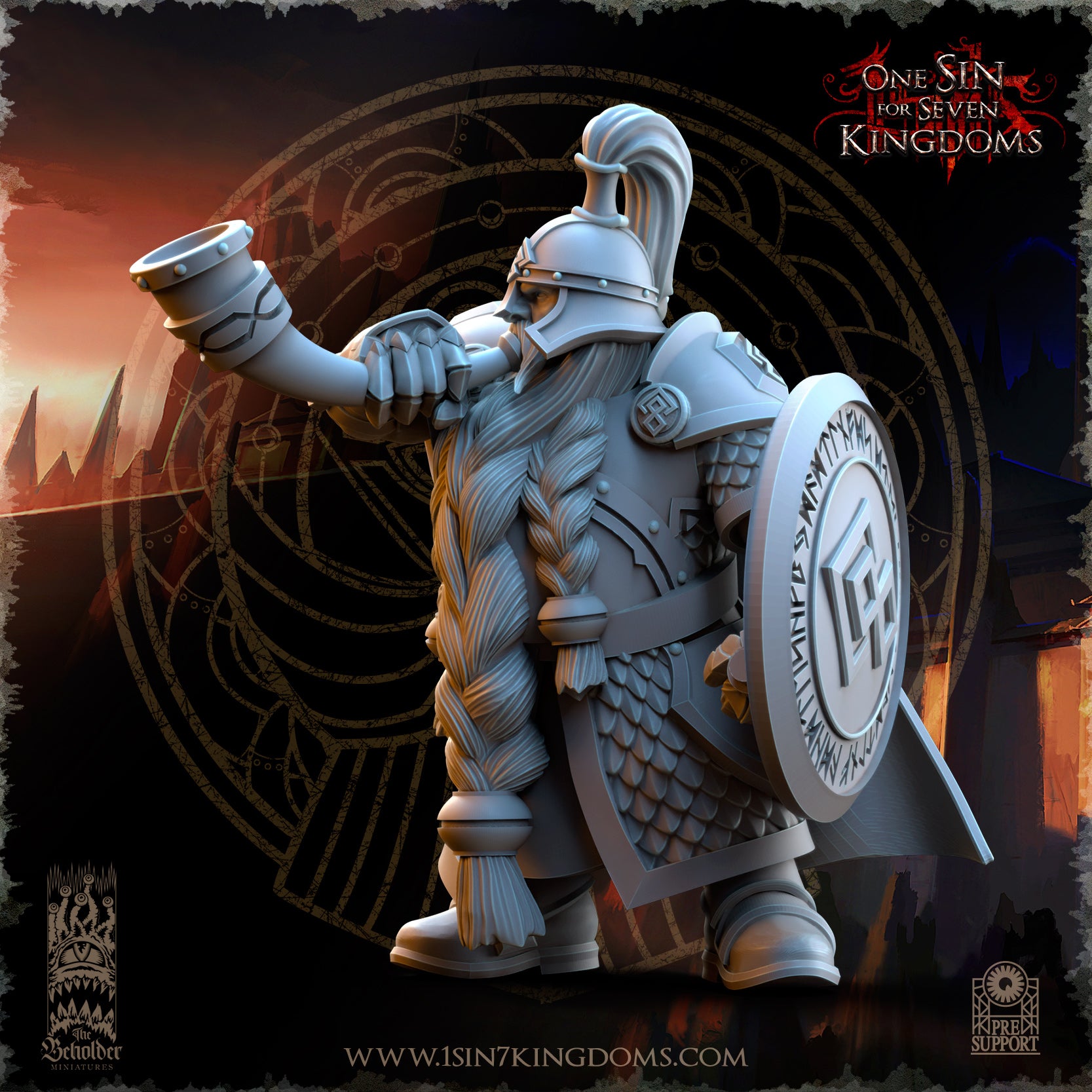 DWARVEN KINGDOMS HIGHBORN WARRIORS COMMAND GROUP