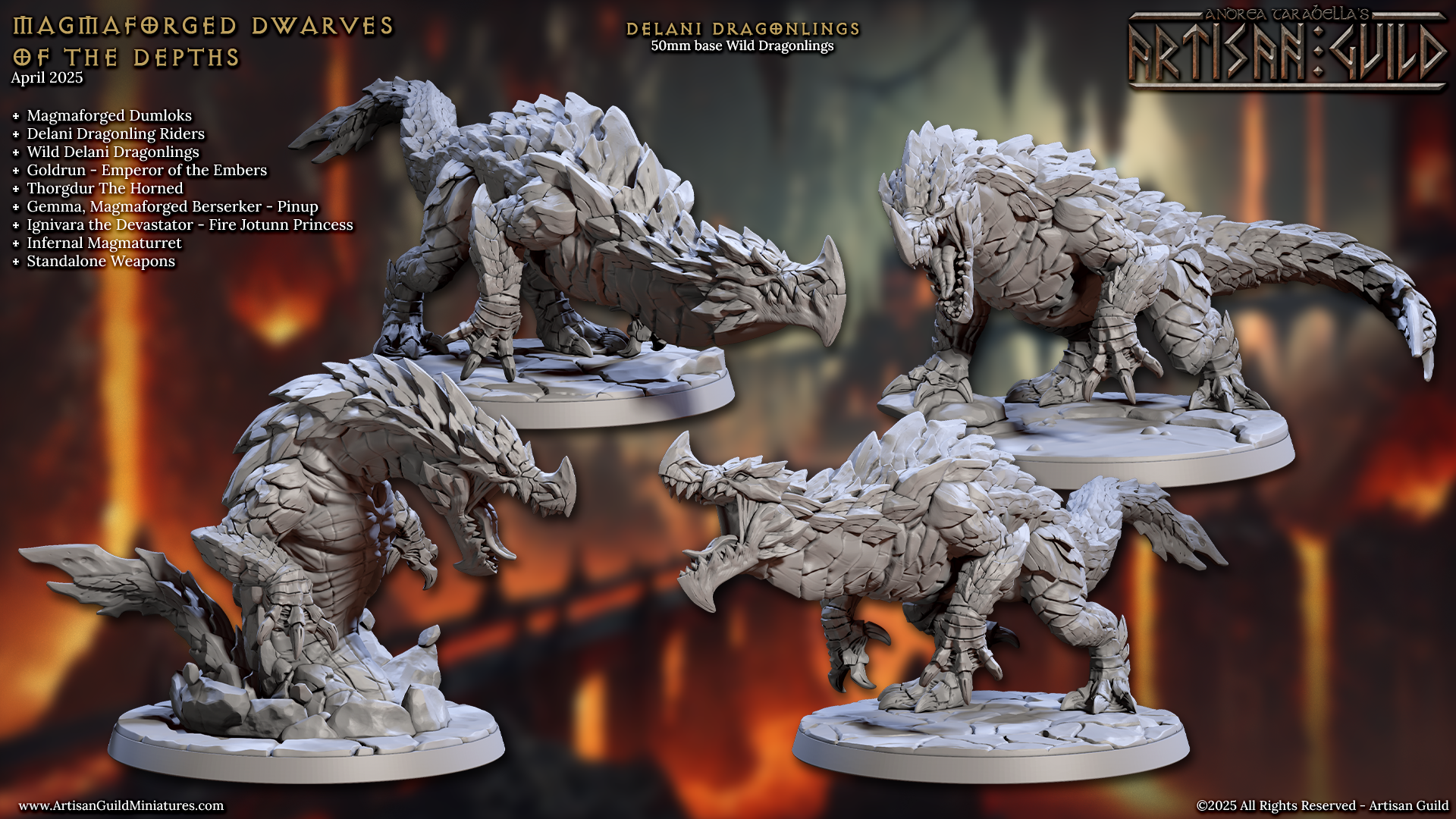Dragonling Riders MAGMAFORGED DWARVES OF THE DEPTHS