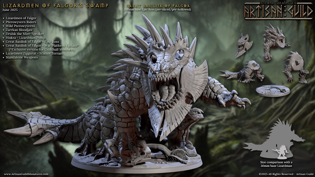 Lizardmen of Falgor's Swamp (Adventurer)