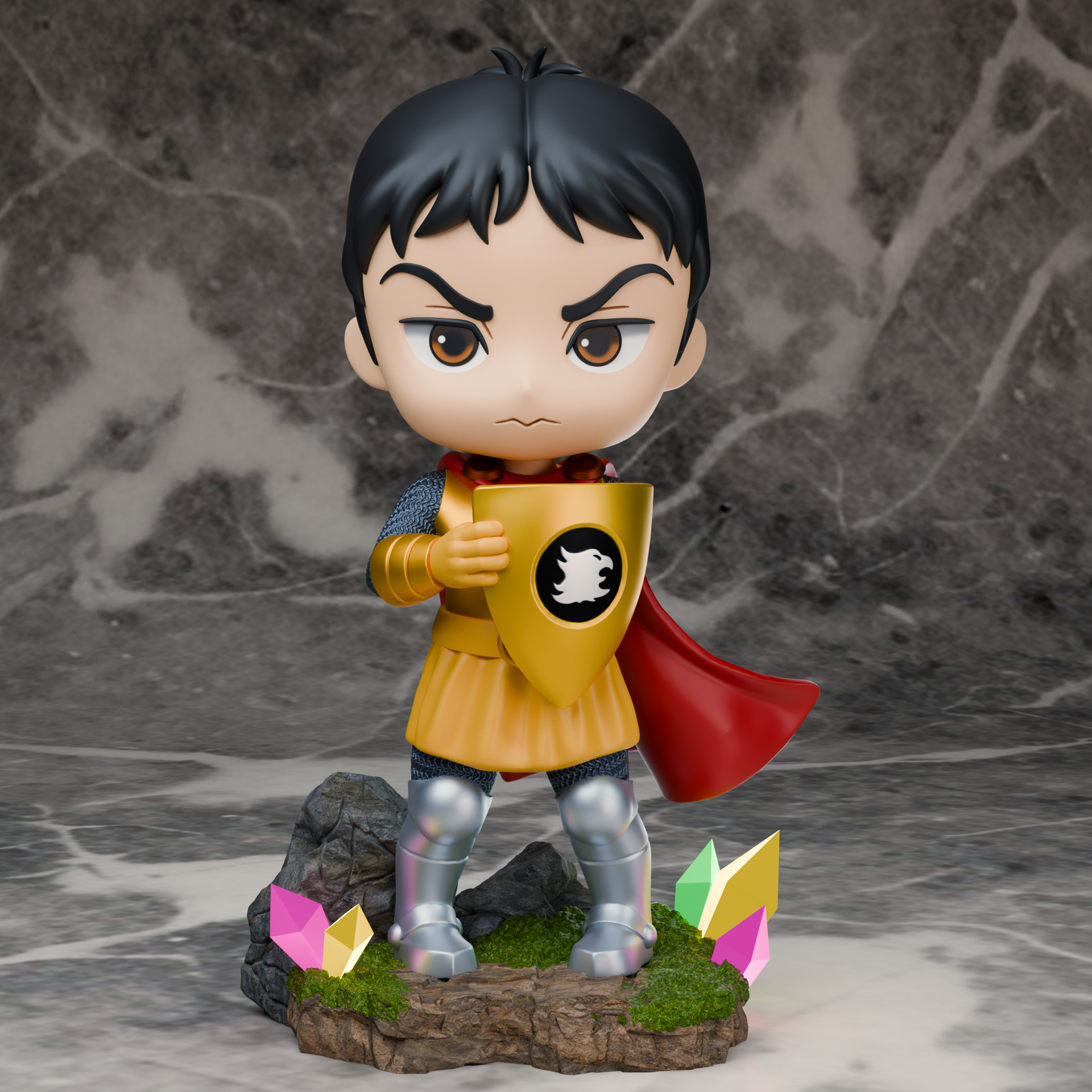 Chibi Eric Dragones y Mazmorras