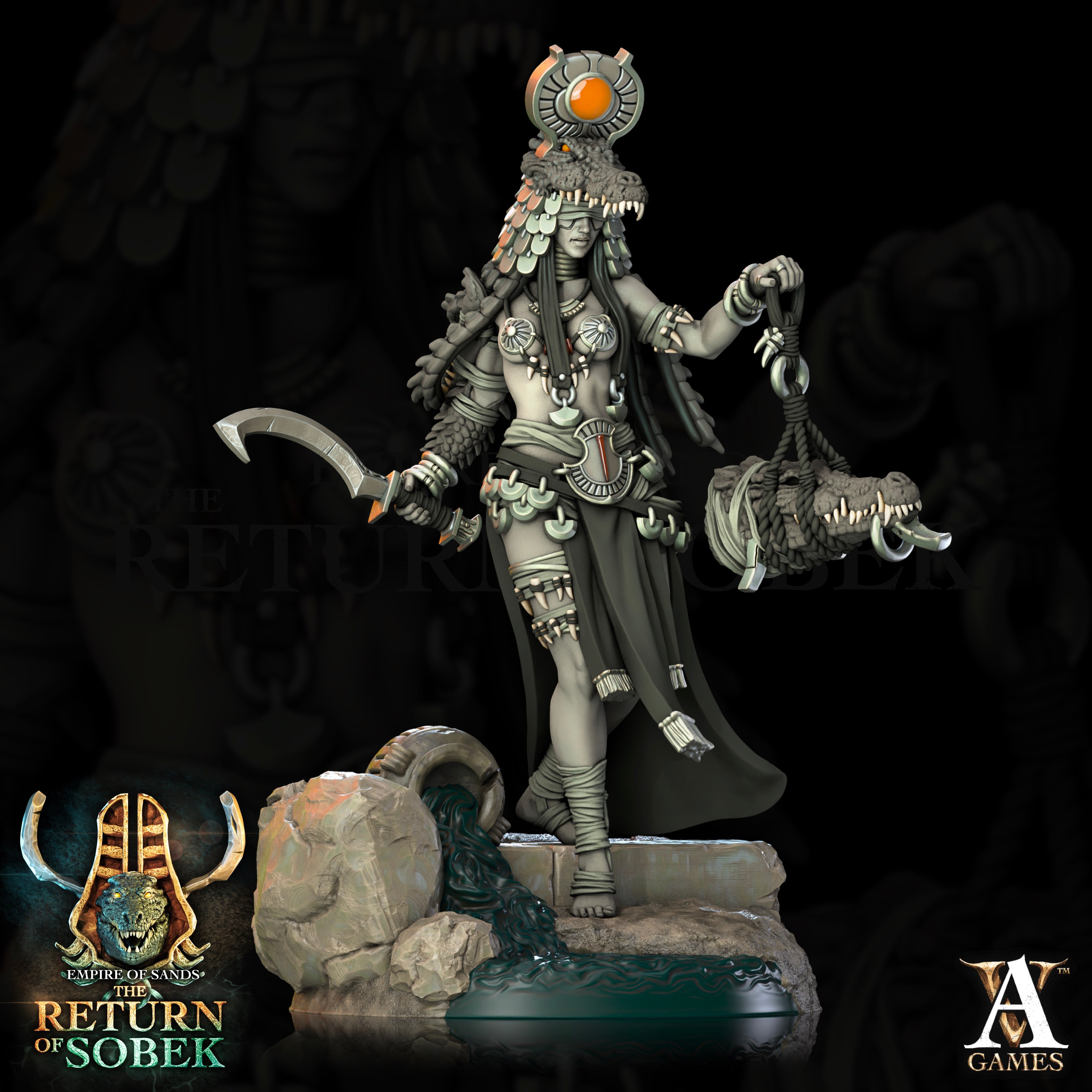 Bahiti Mun - THE RETOURN OF SOBEK - EMPIRE OF SANDS