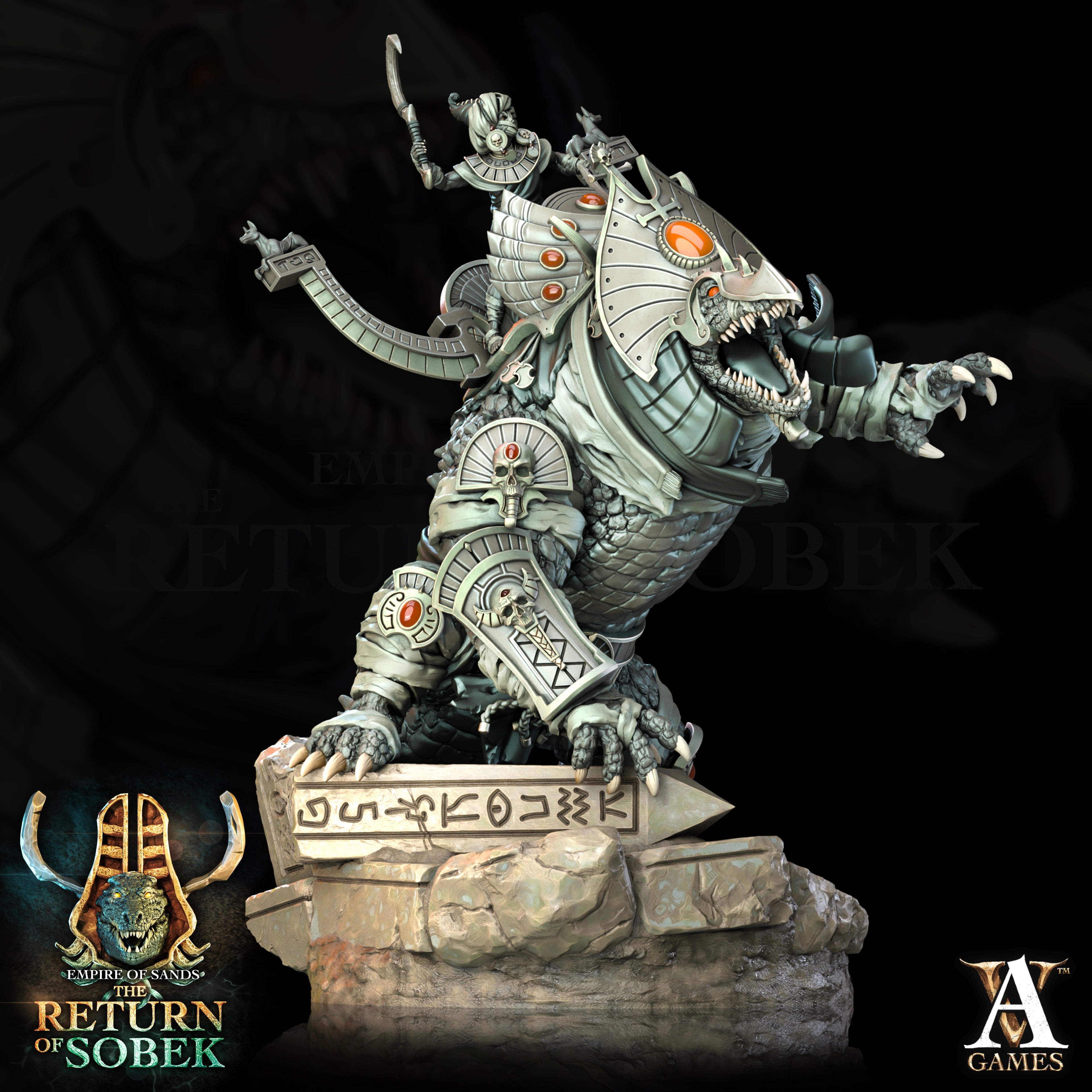 Nektunos - THE RETOURN OF SOBEK - EMPIRE OF SANDS