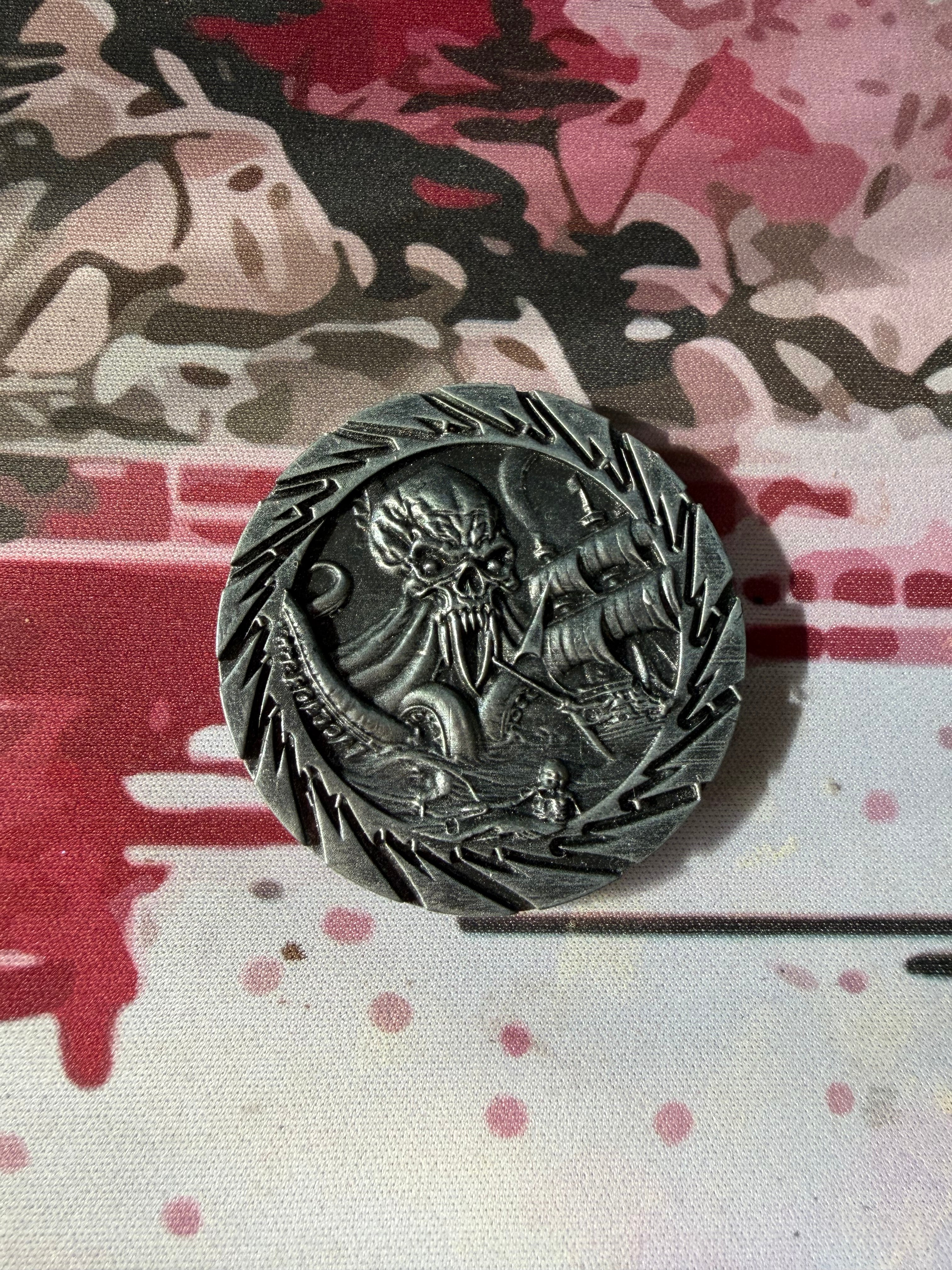 Colección Monedas Monstruos del Mar