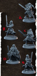 Female Knight  - DUELLING KNIGHTS