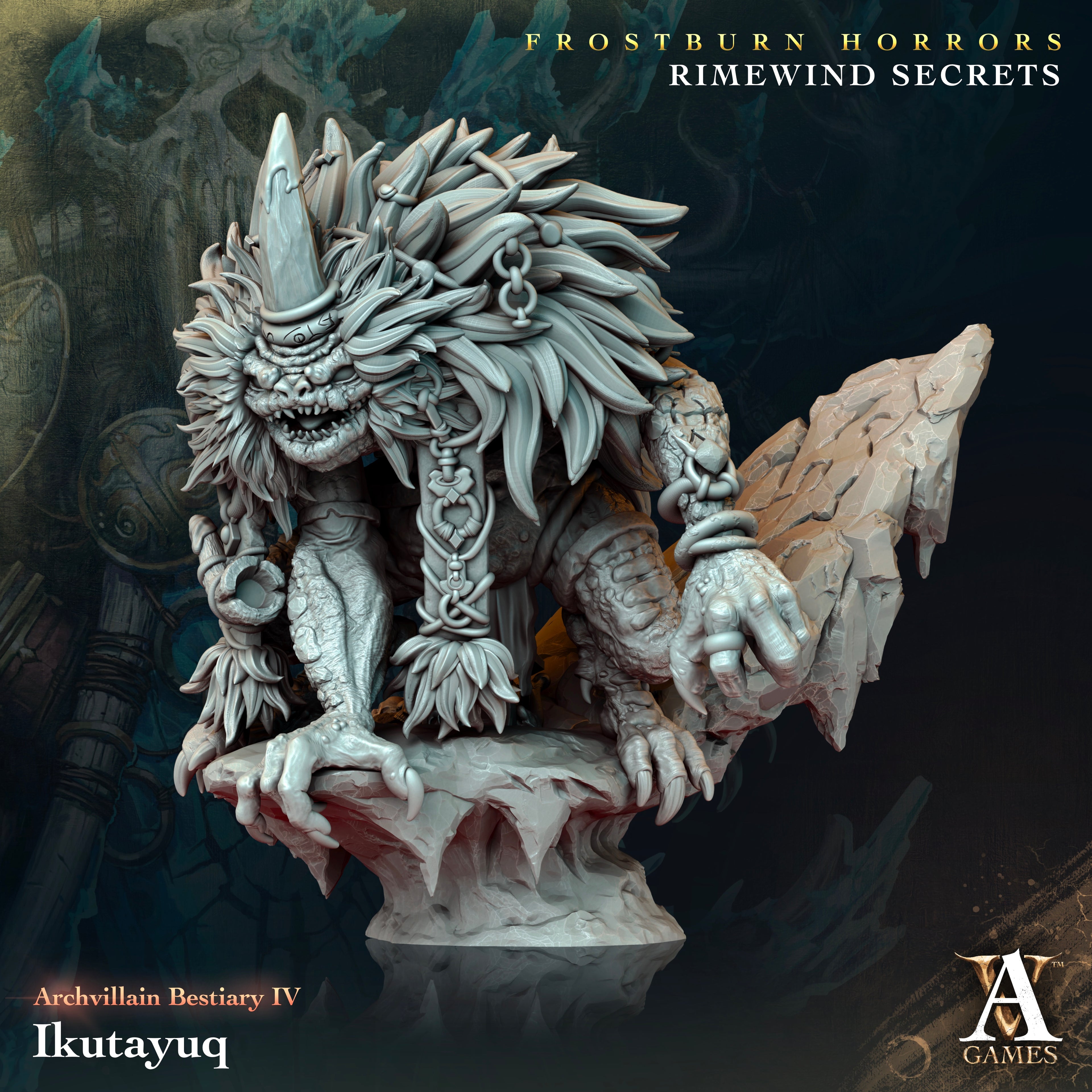 Ikutayuq BESTIARY Frostburn Horrors - Rimewind Secrets