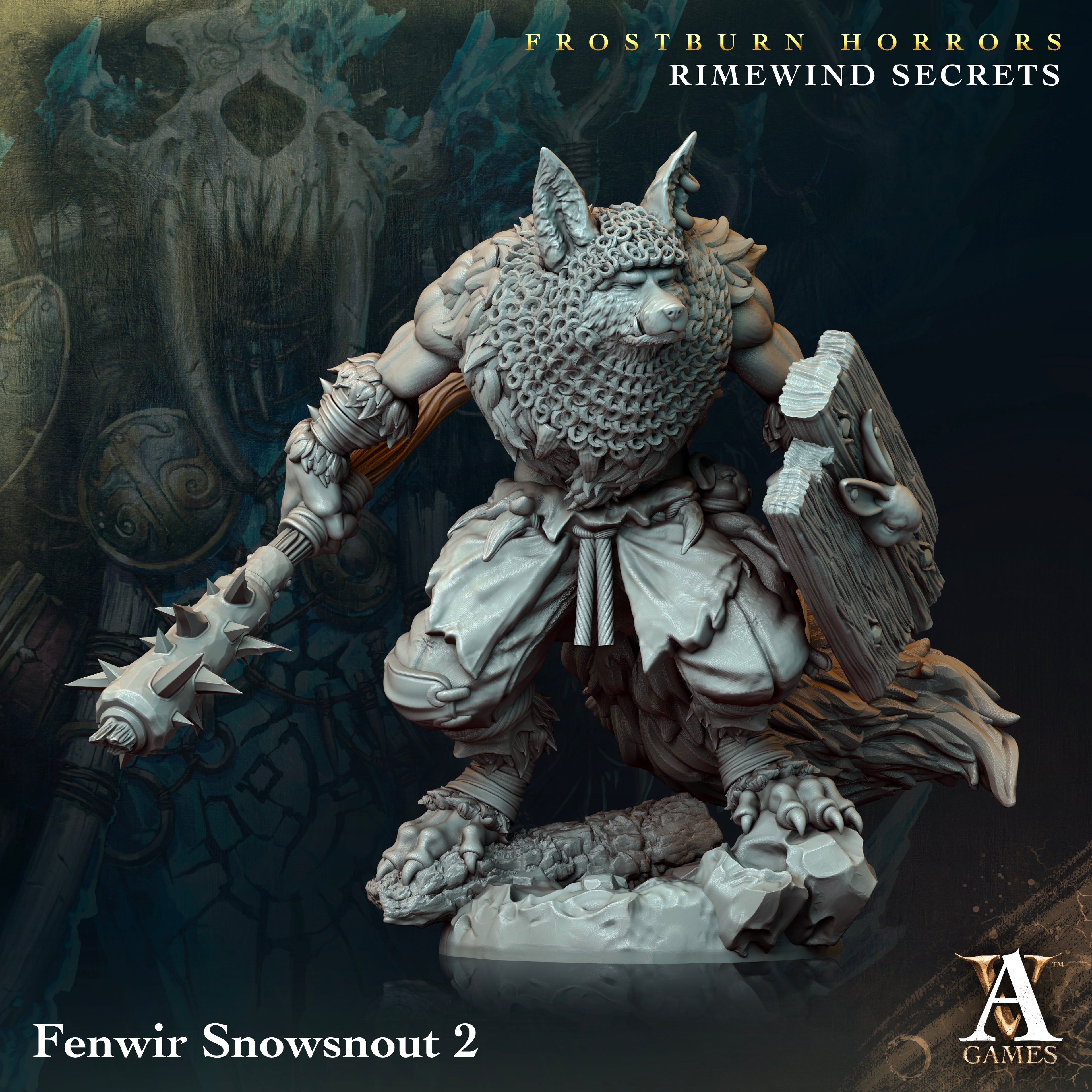 Fenwir Snowsnout  Frostburn Horrors - Rimewind Secrets