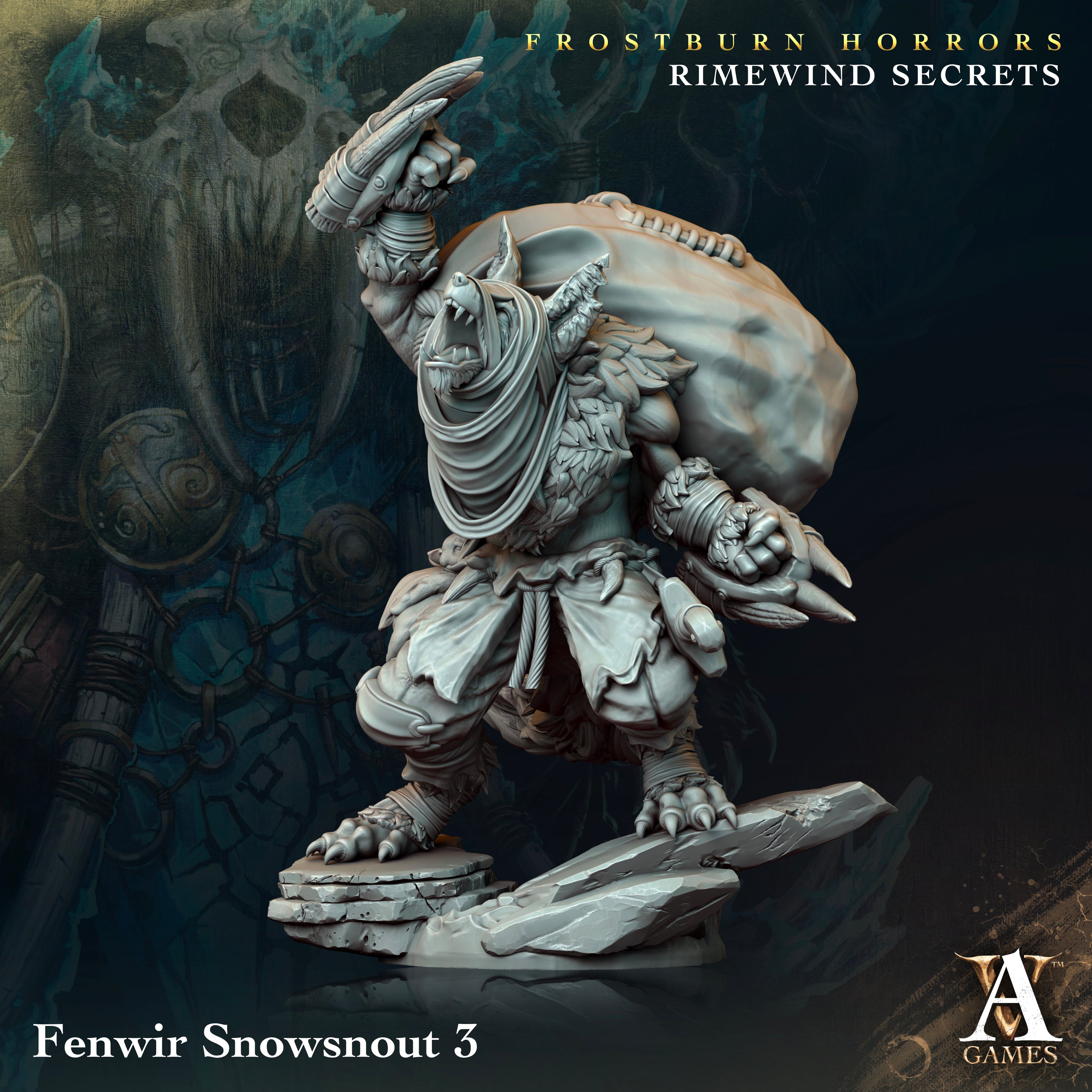 Fenwir Snowsnout  Frostburn Horrors - Rimewind Secrets
