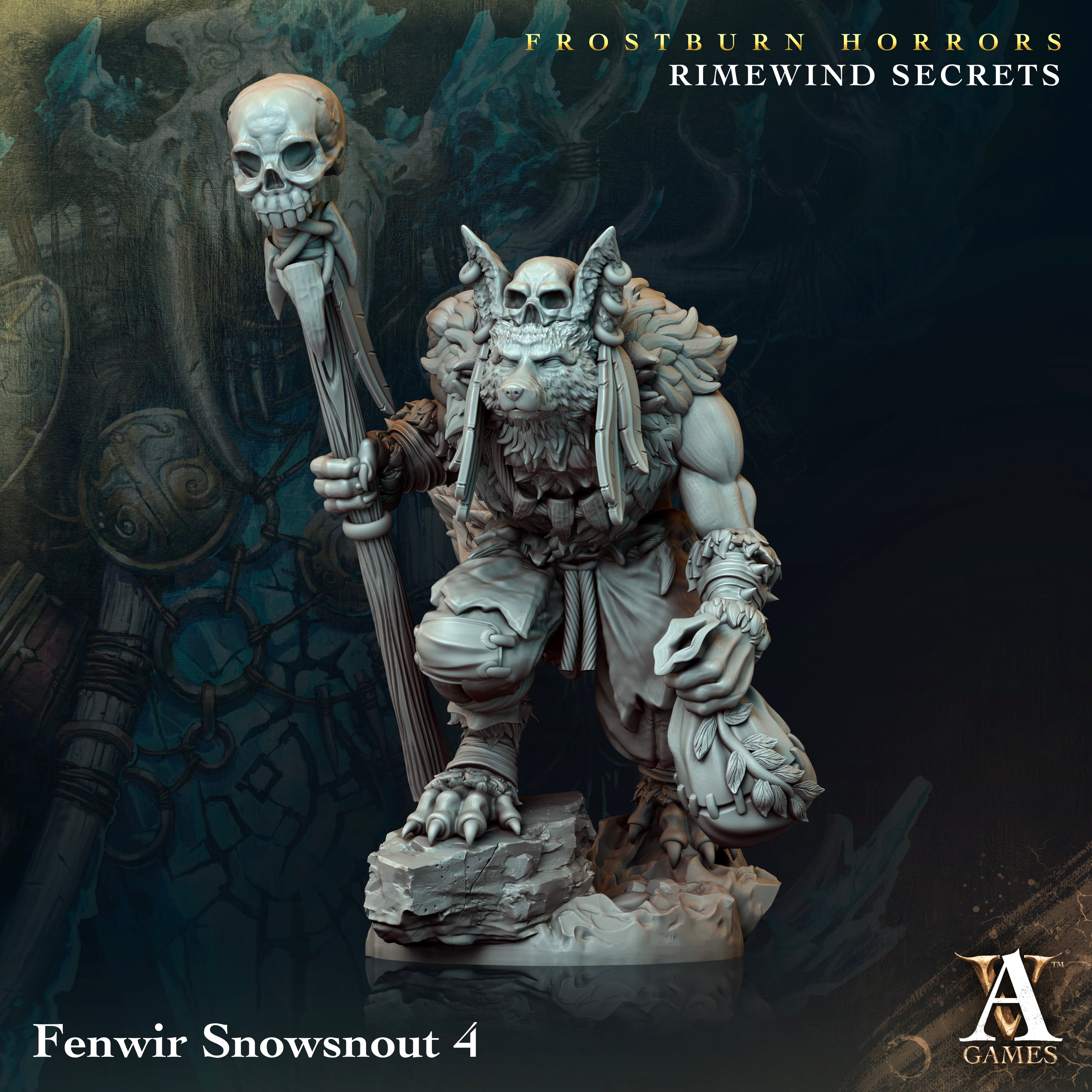 Fenwir Snowsnout  Frostburn Horrors - Rimewind Secrets