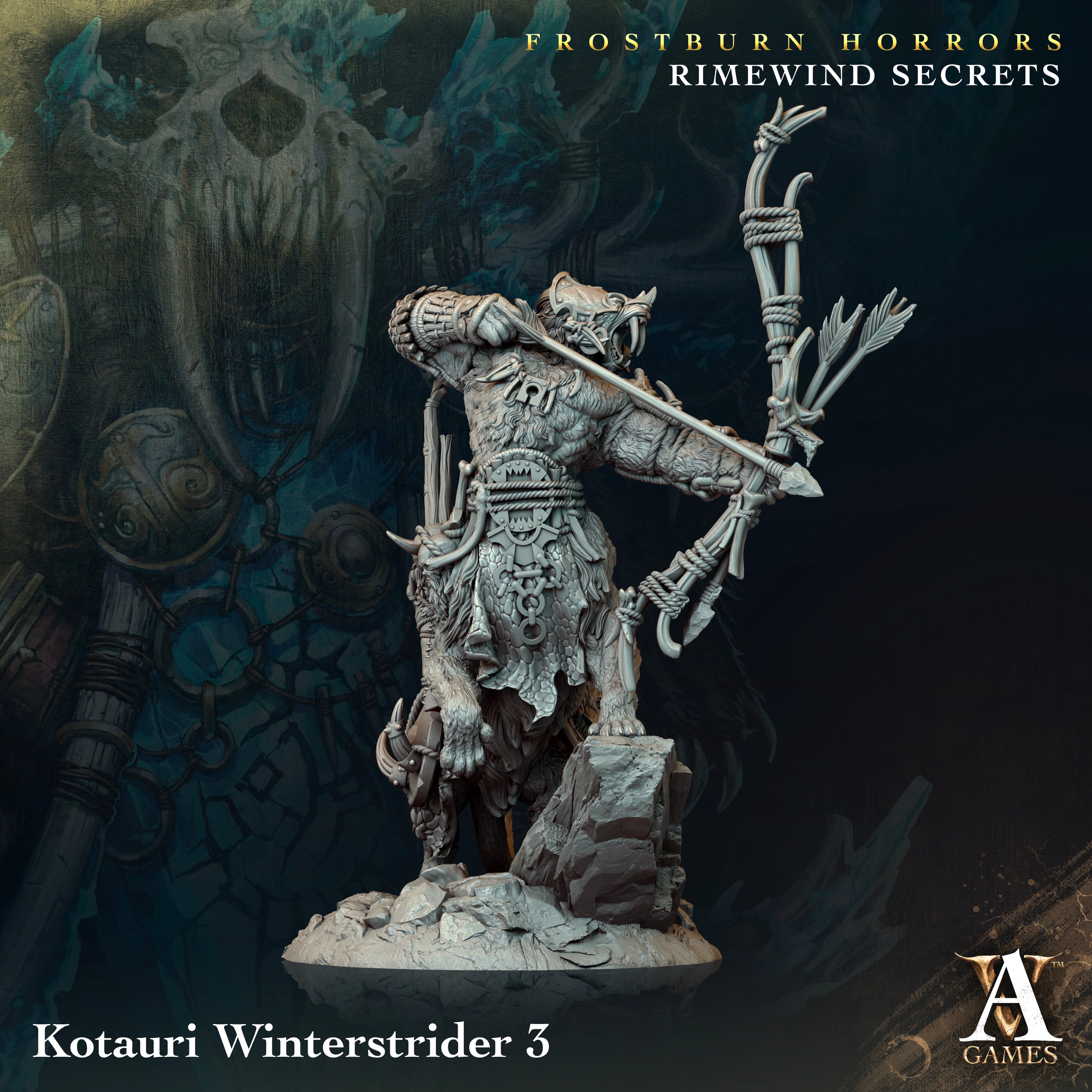 Kotauri Winterstrider Frostburn Horrors - Rimewind Secrets