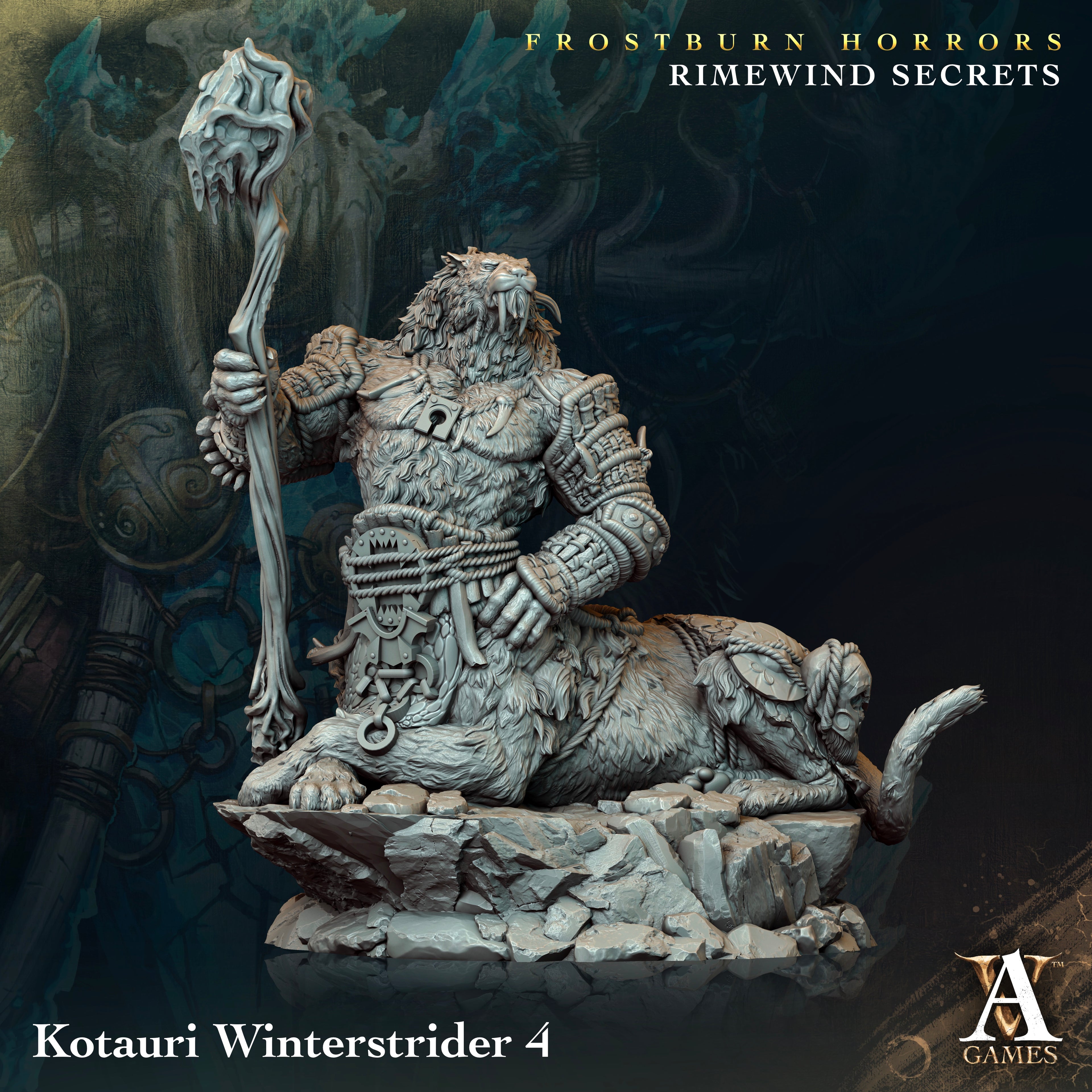 Kotauri Winterstrider Frostburn Horrors - Rimewind Secrets