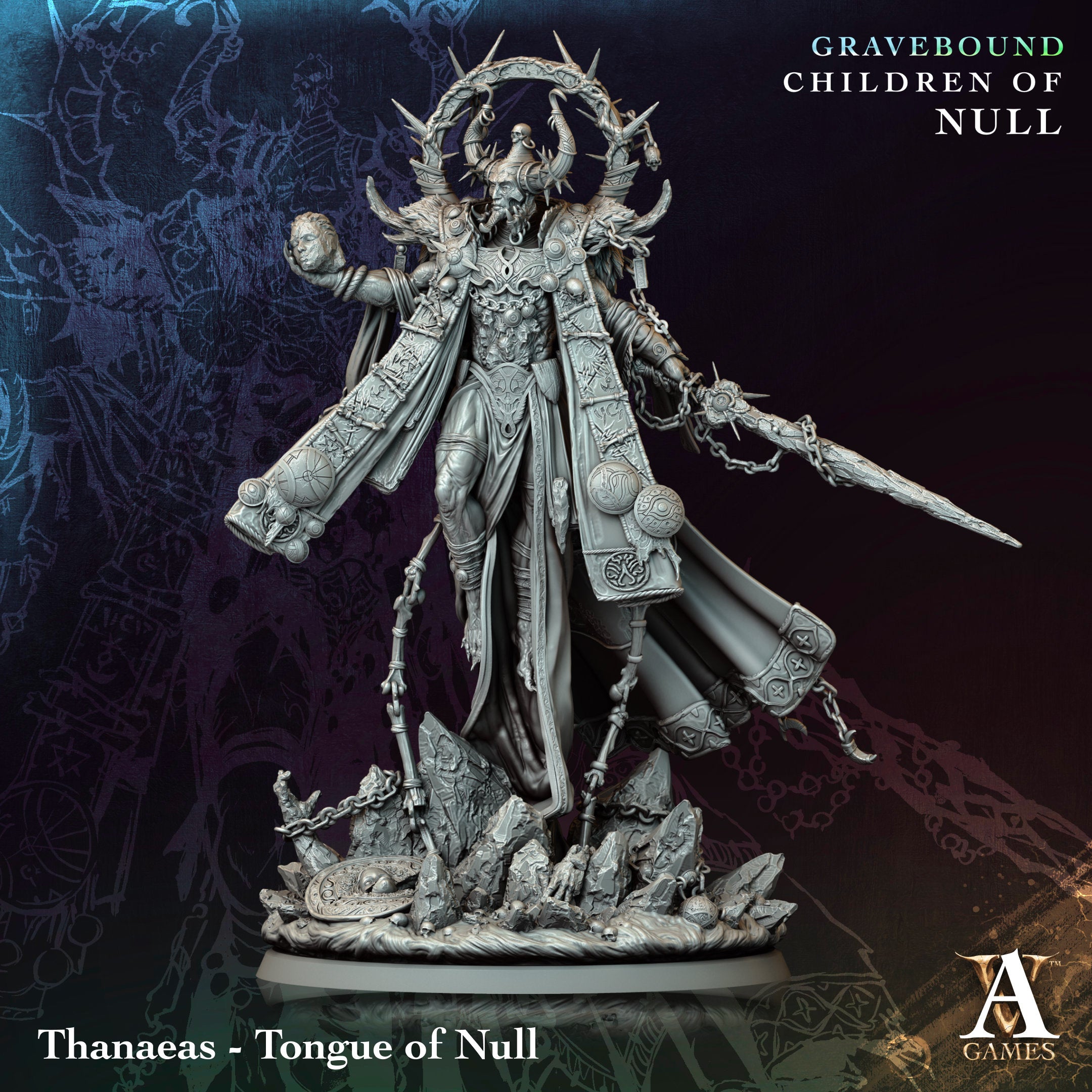 Thanaeas - Tongue of Null Gravebound - Children of Null