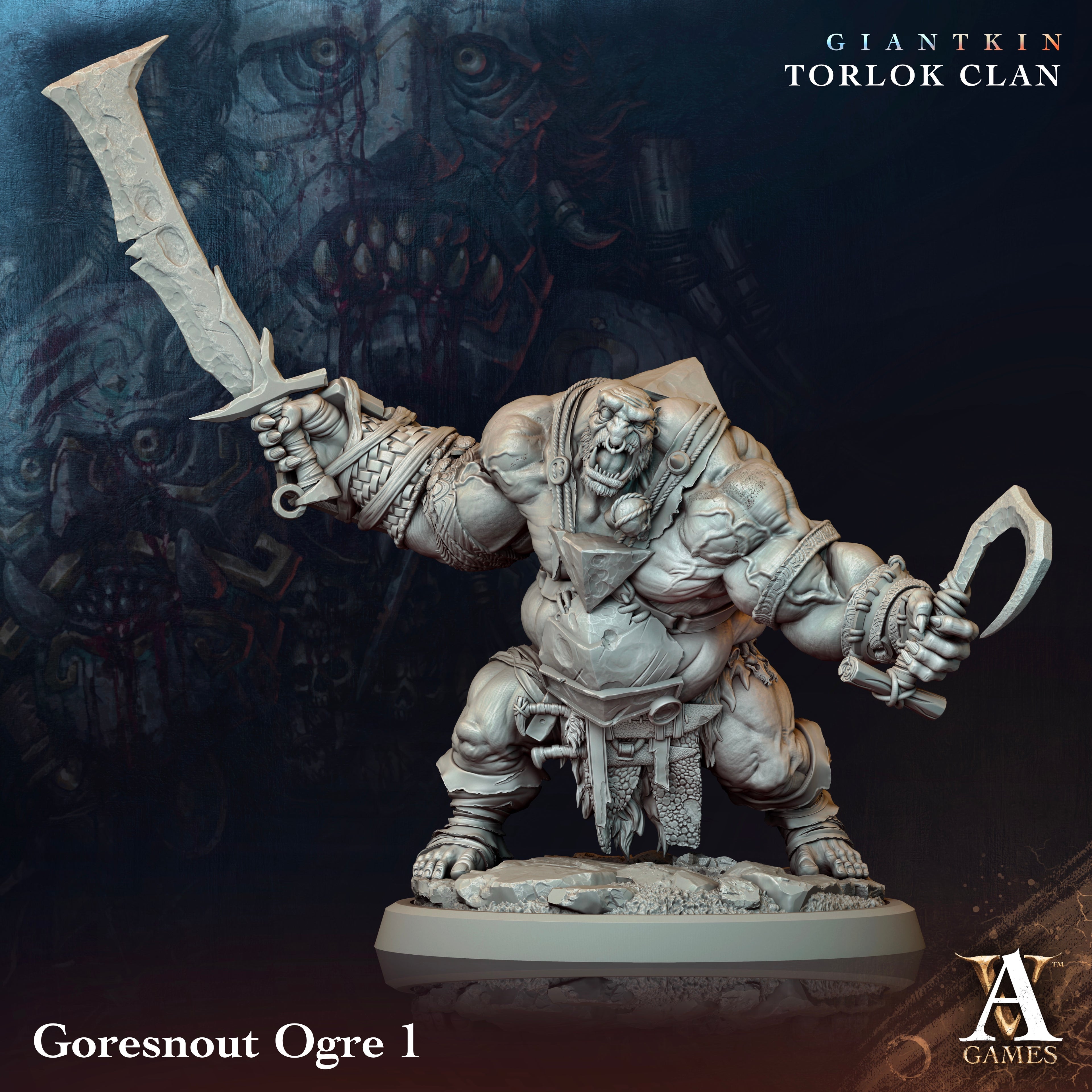 Goresnout Ogre GIANTKIN TORLOK CLAN