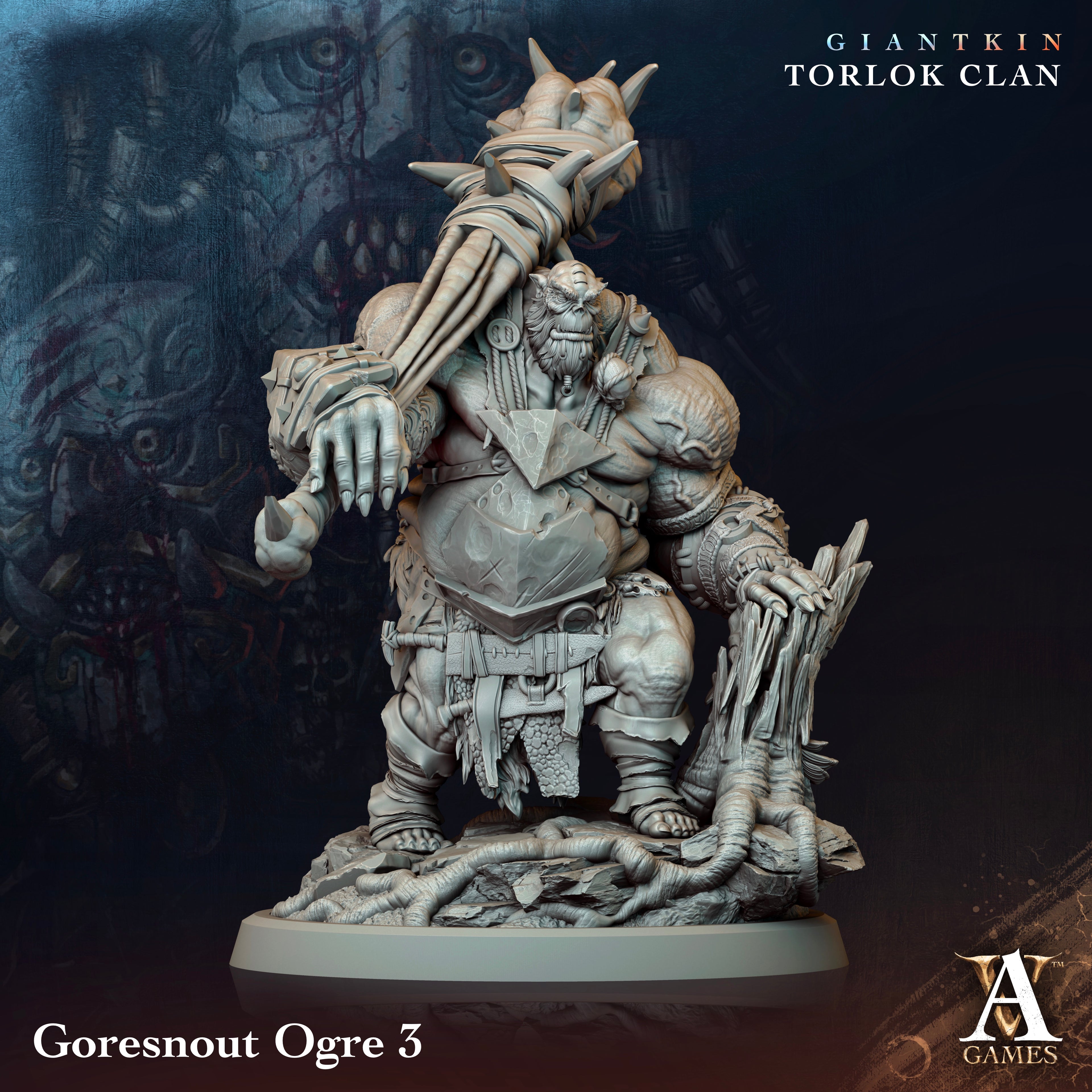 Goresnout Ogre GIANTKIN TORLOK CLAN