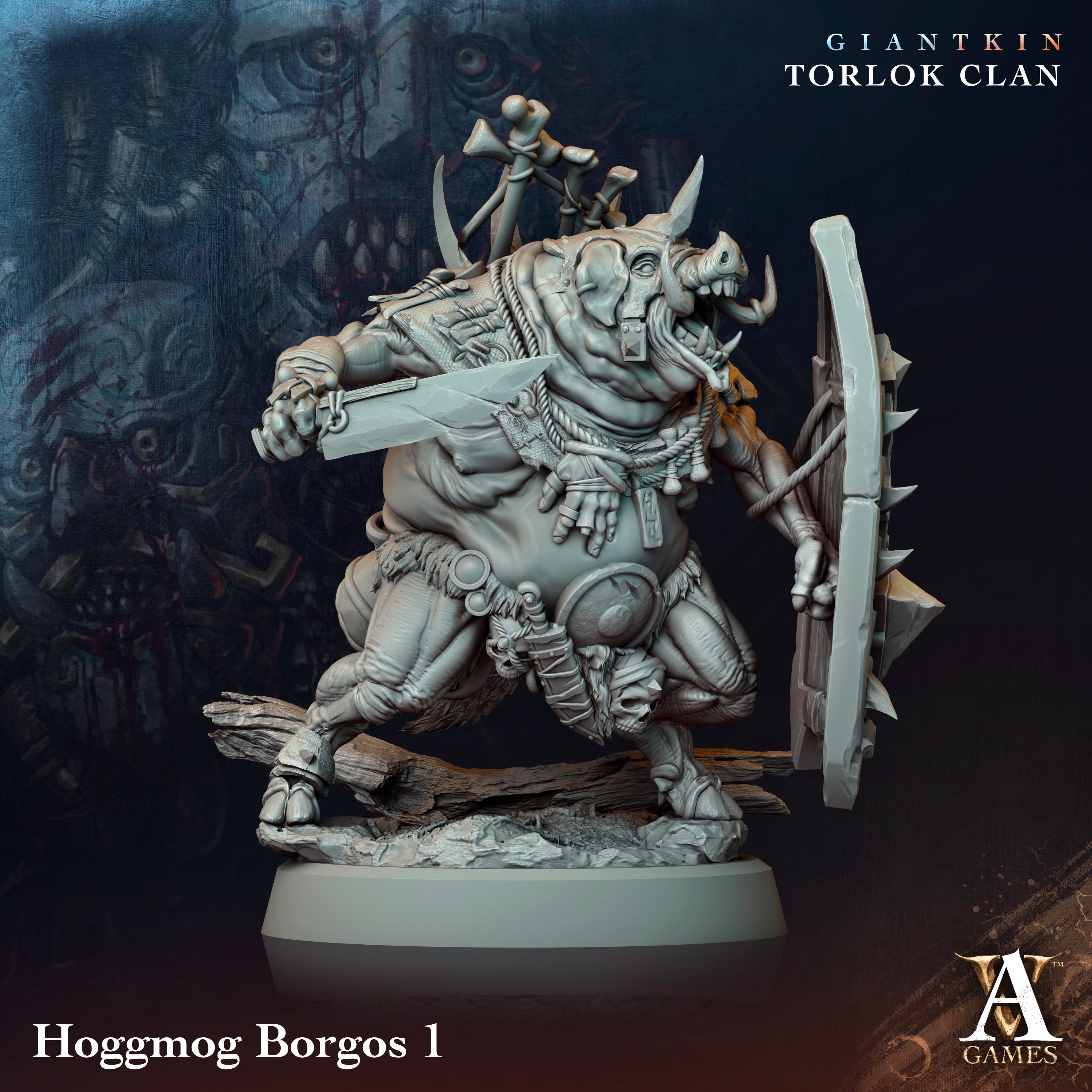Hoggmog Borgos GIANTKIN TORLOK CLAN