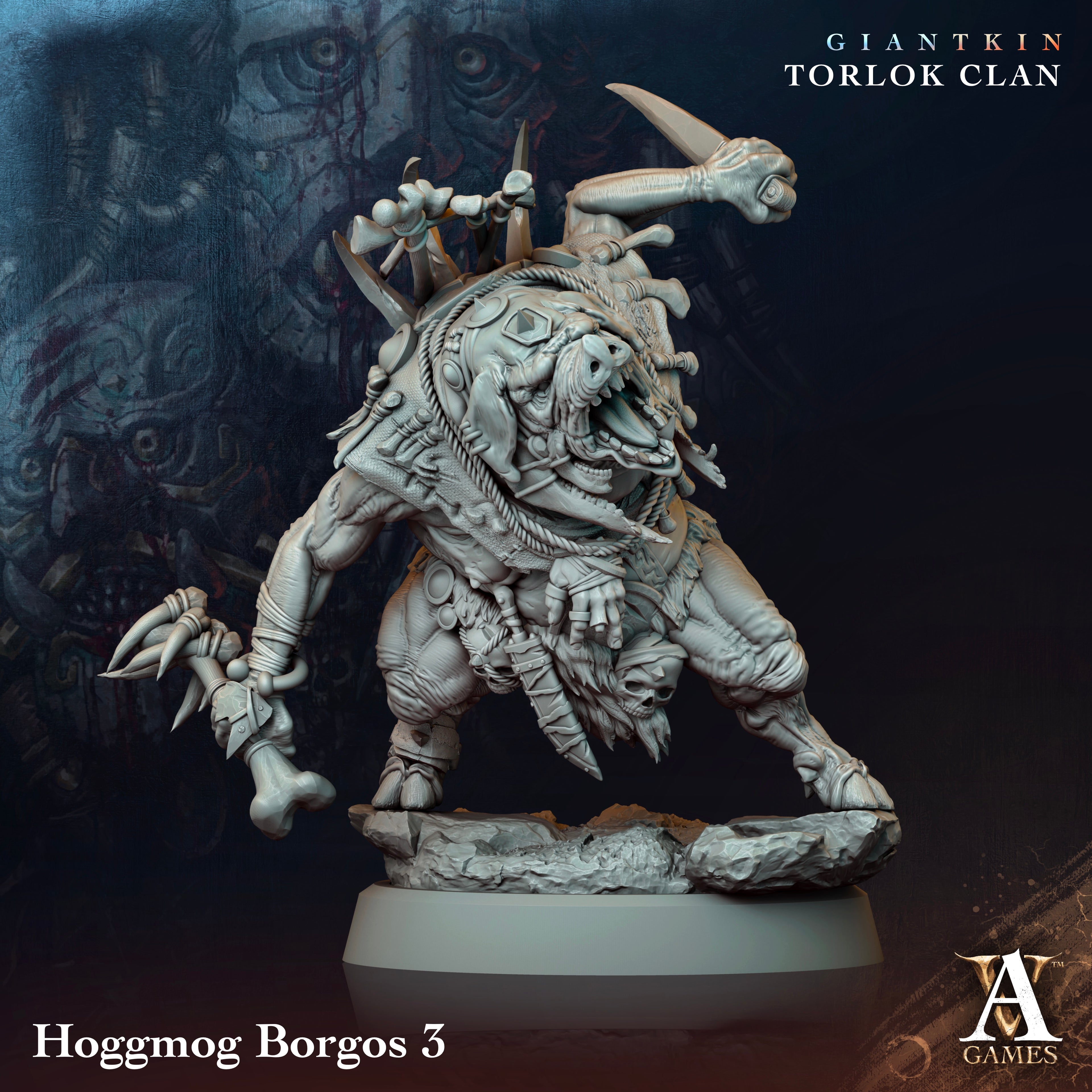 Hoggmog Borgos GIANTKIN TORLOK CLAN