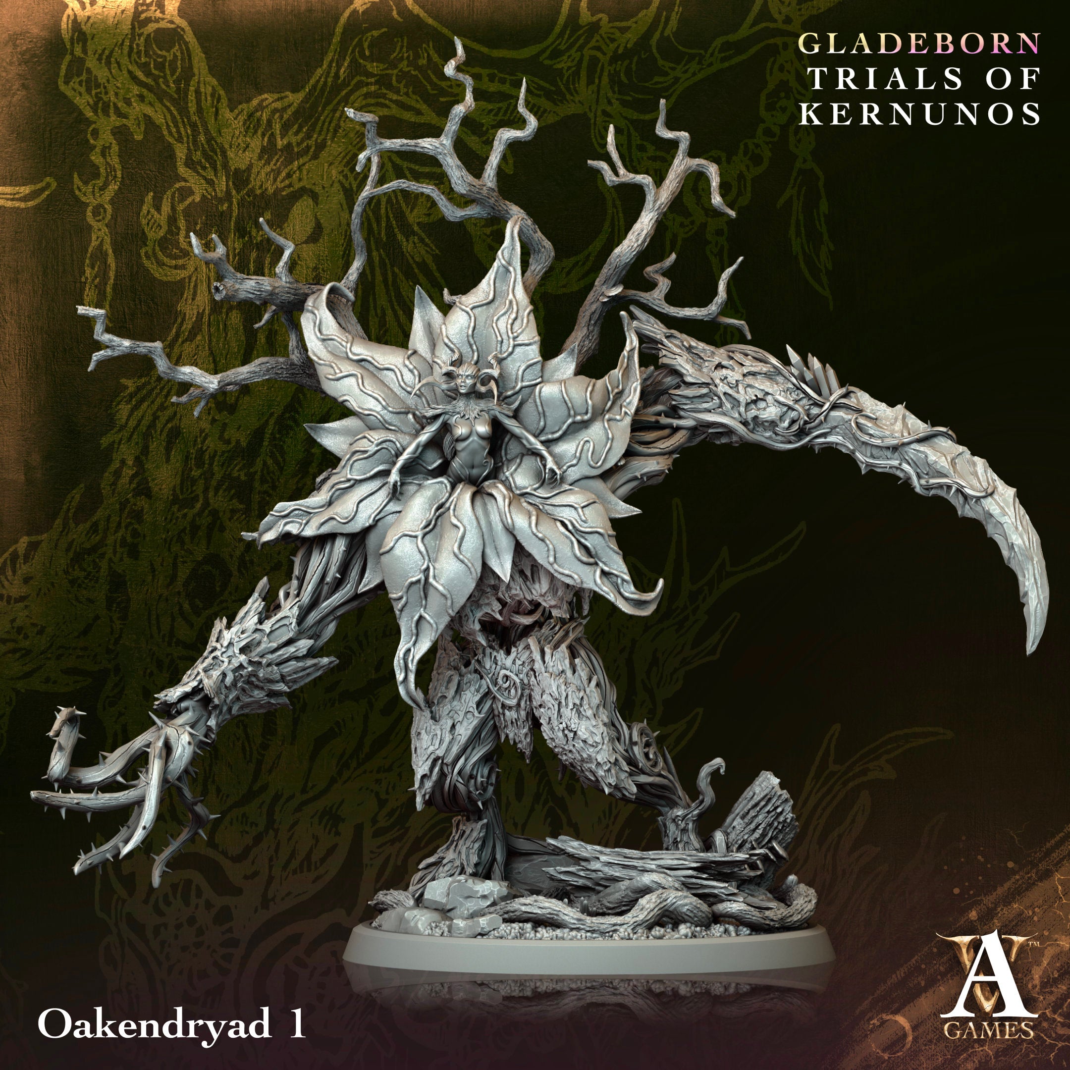 Oakendryad- GLADEBORN TRIALS OF KERNUNOS