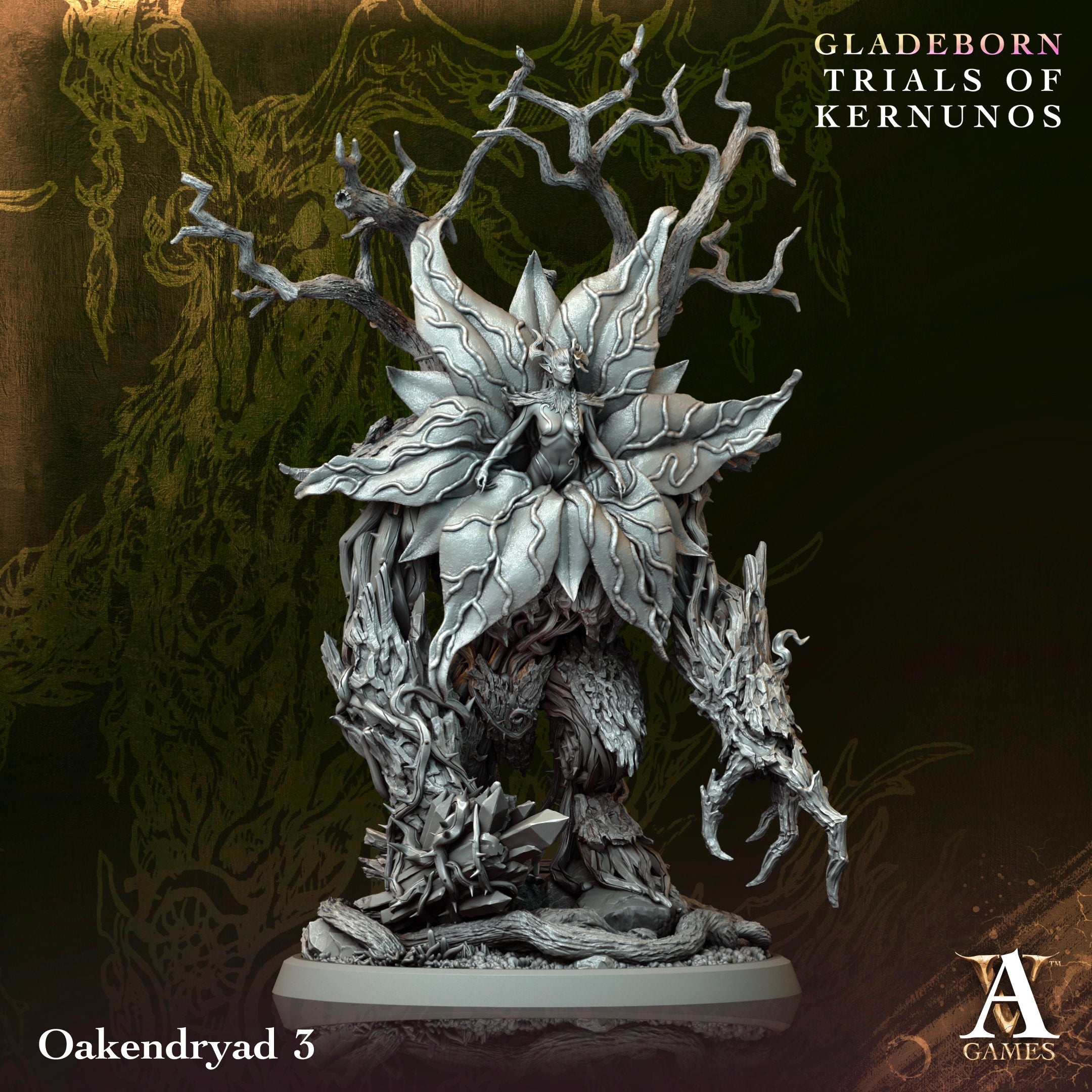 Oakendryad- GLADEBORN TRIALS OF KERNUNOS