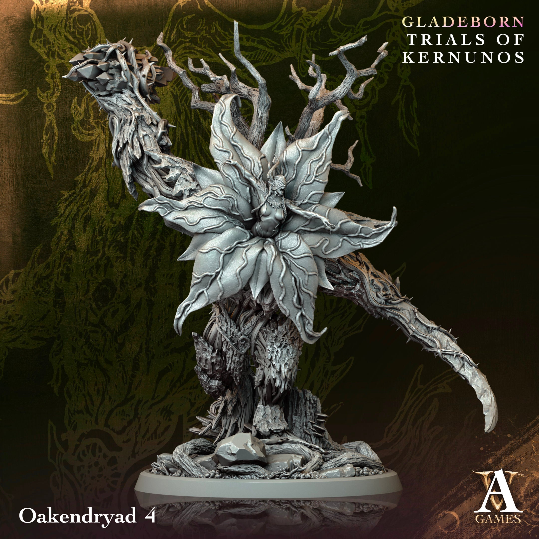 Oakendryad- GLADEBORN TRIALS OF KERNUNOS