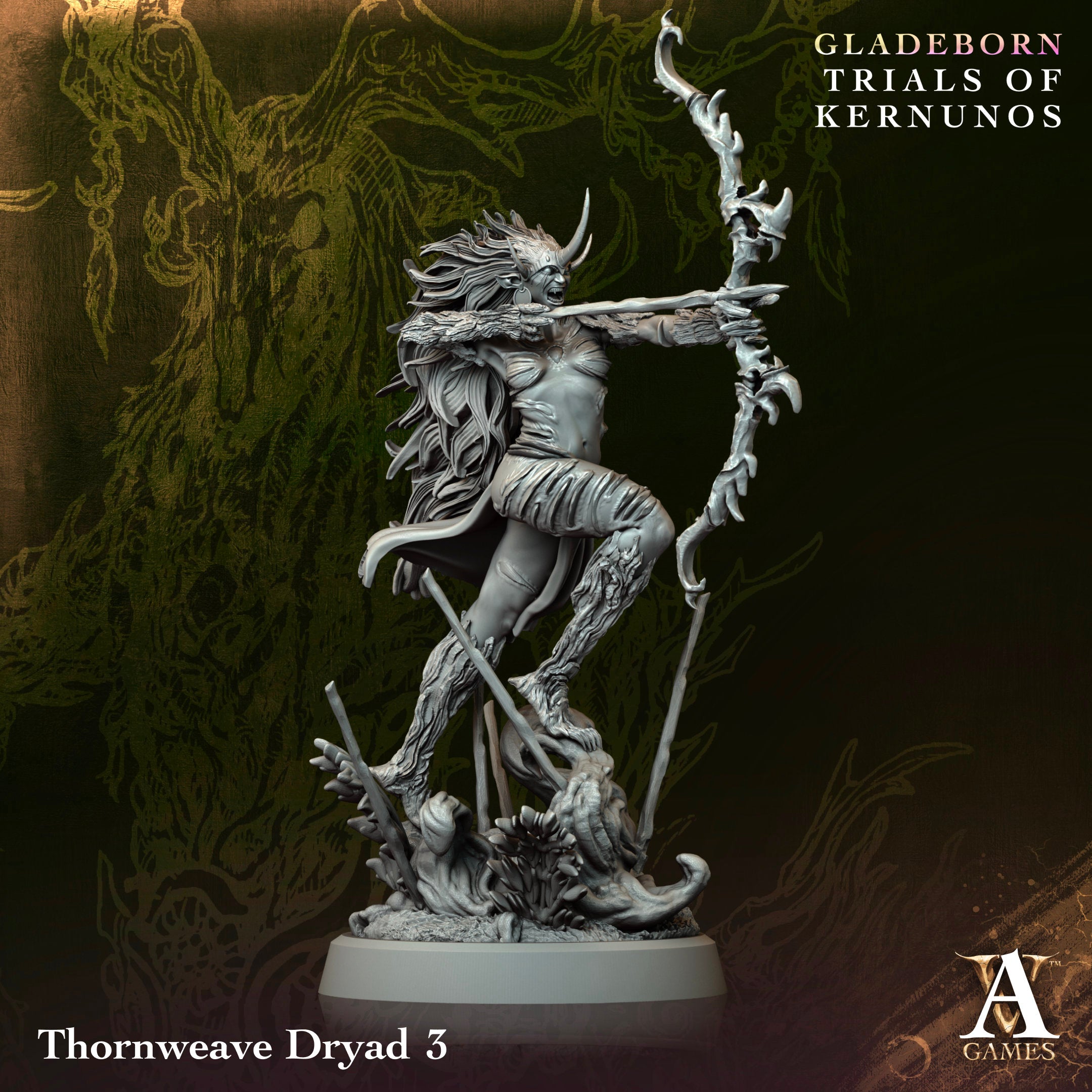 Thornweave Dryad- GLADEBORN TRIALS OF KERNUNOS