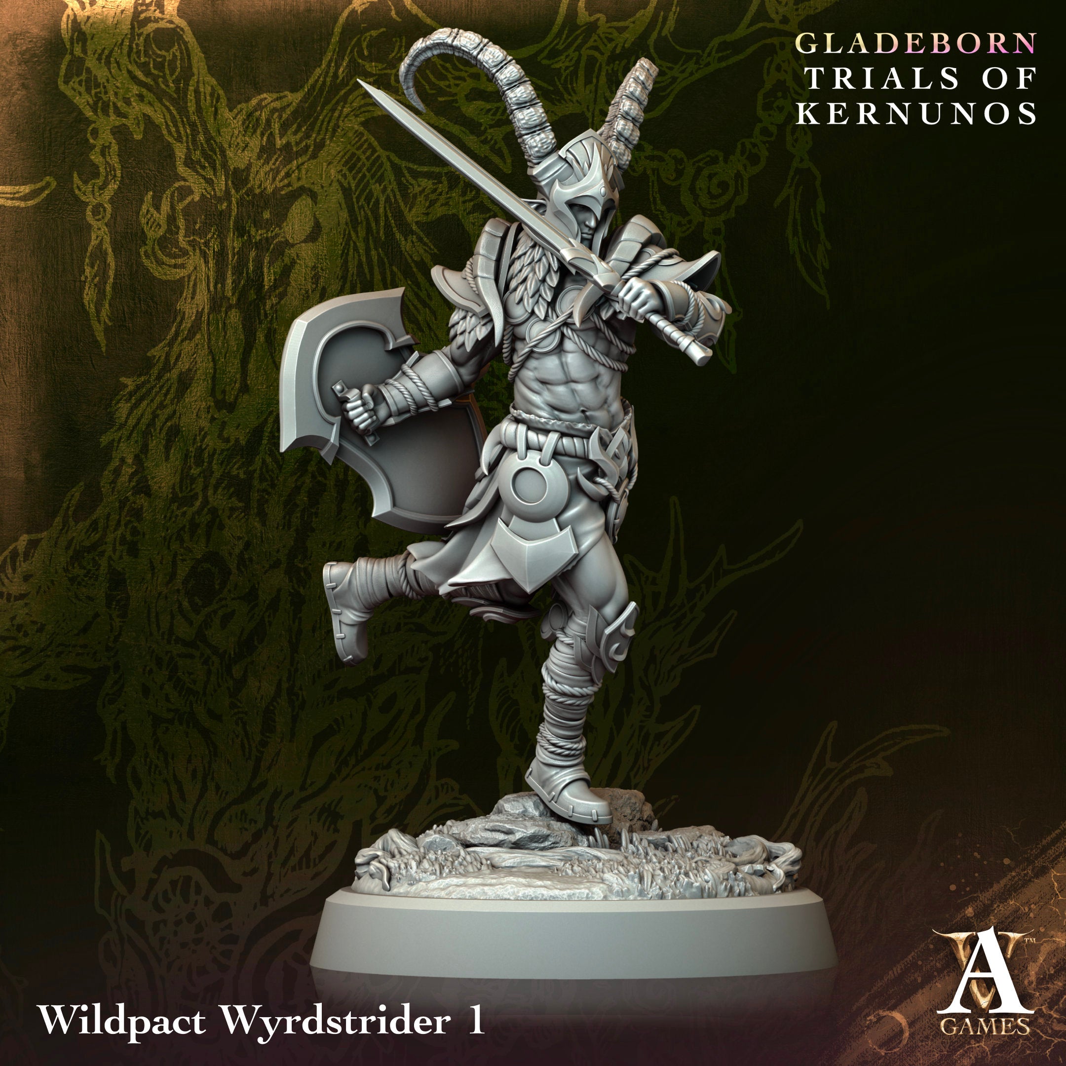 Wildpact Wyrdstrider- GLADEBORN TRIALS OF KERNUNOS