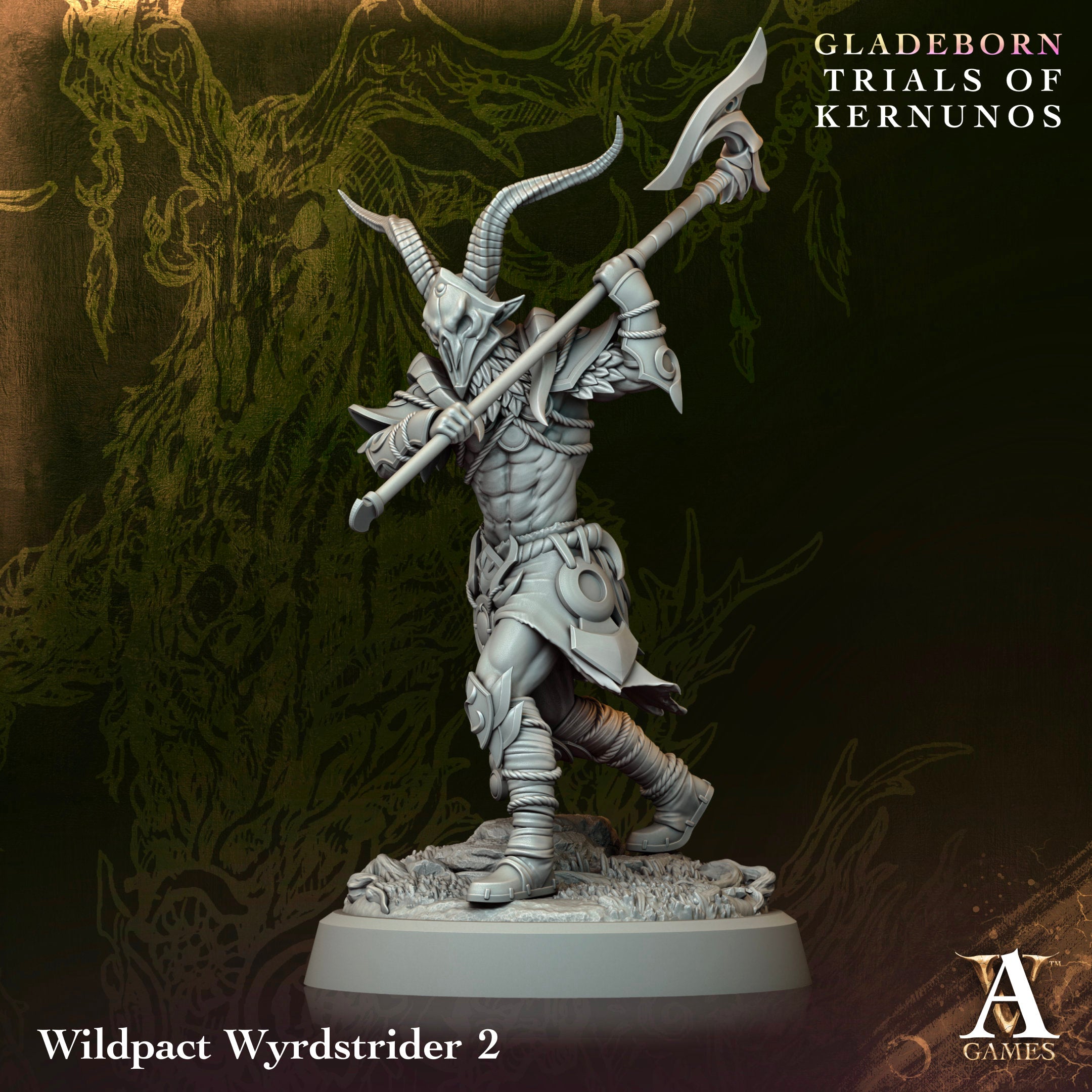 Wildpact Wyrdstrider- GLADEBORN TRIALS OF KERNUNOS