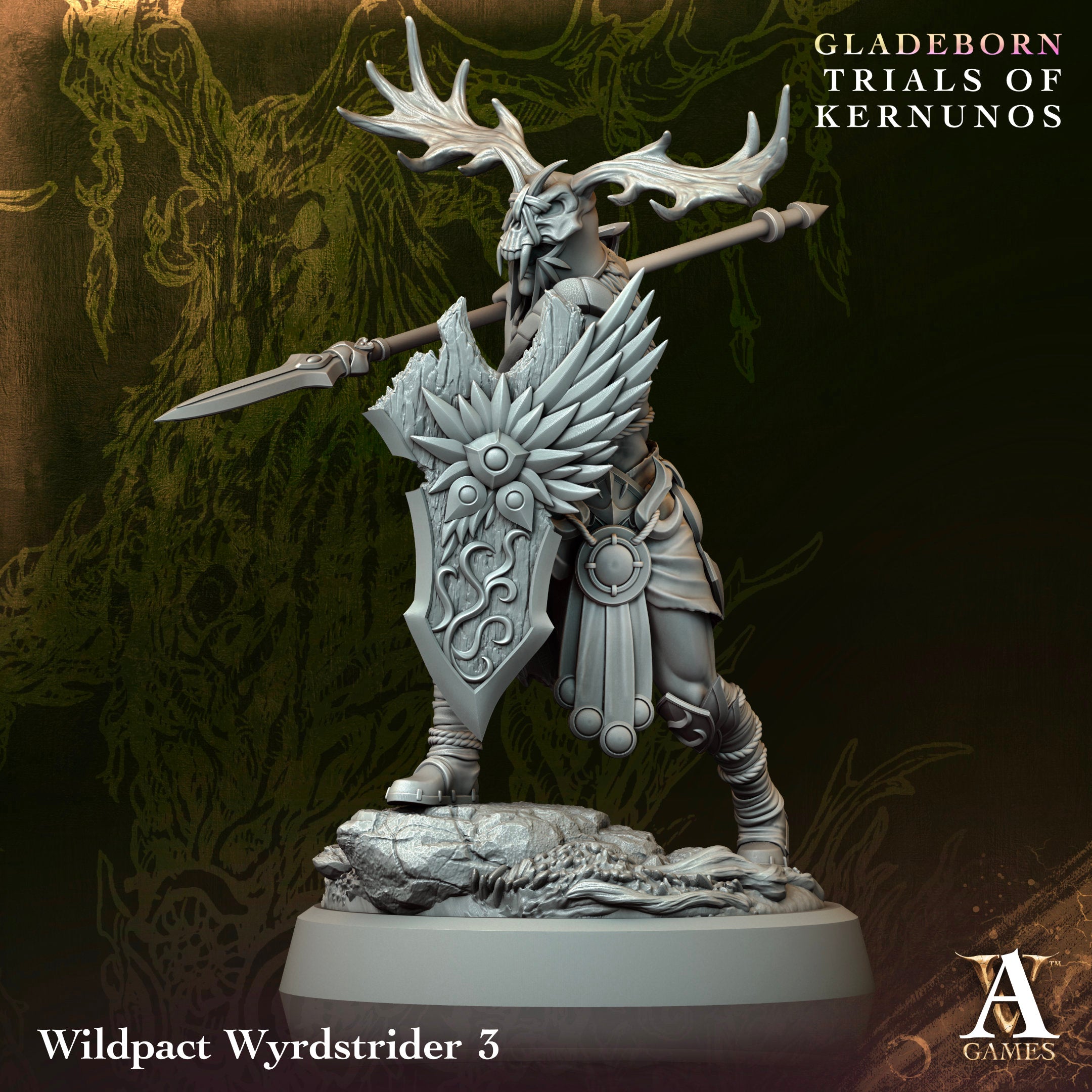 Wildpact Wyrdstrider- GLADEBORN TRIALS OF KERNUNOS