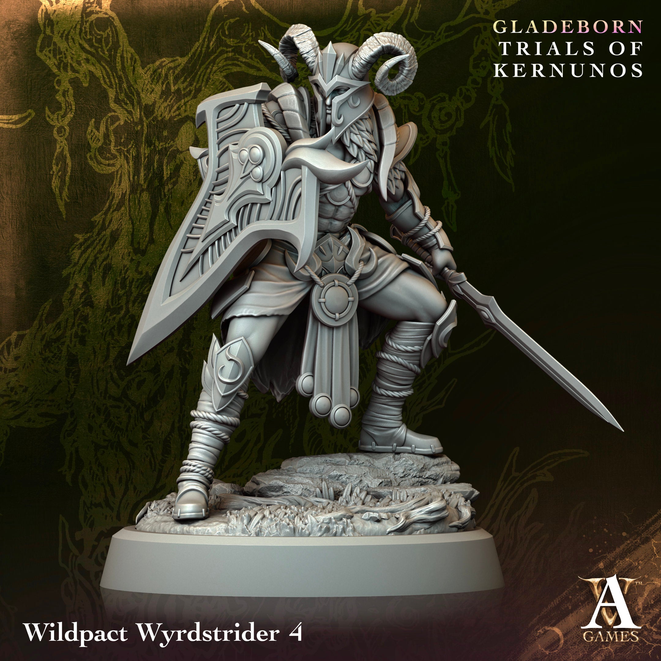 Wildpact Wyrdstrider- GLADEBORN TRIALS OF KERNUNOS