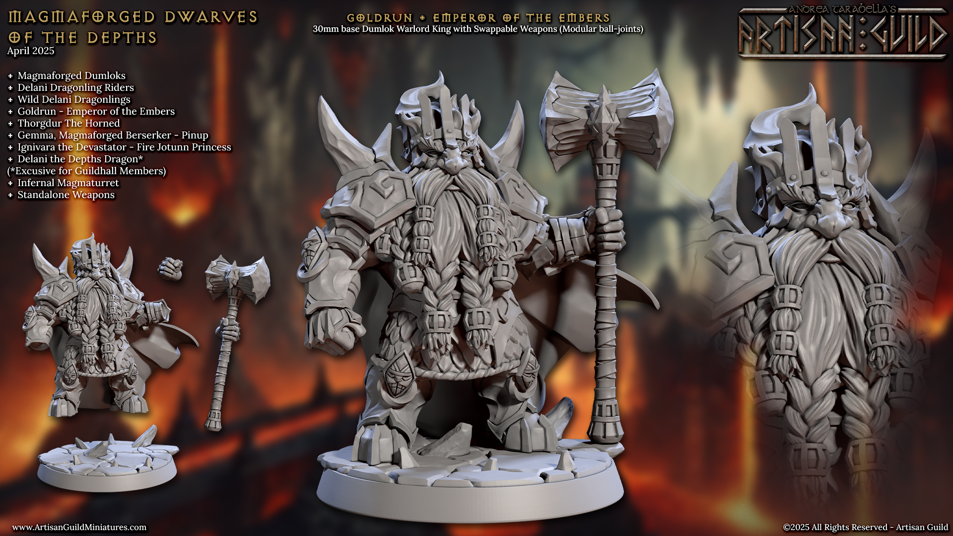 HERO MAGMAFORGED DWARVES OF THE DEPTHS