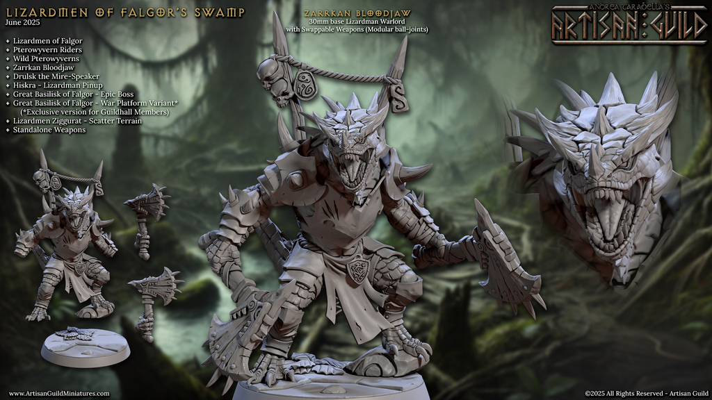 Lizardmen of Falgor's Swamp (Adventurer)