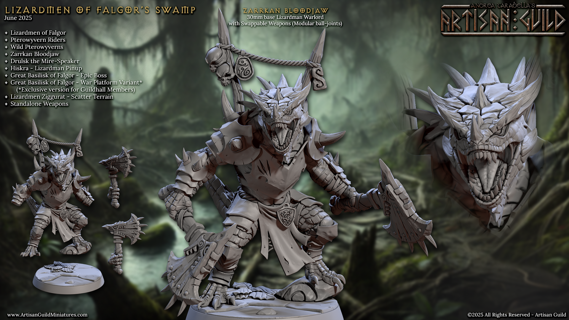 Lizardmen of Falgor's Swamp (Adventurer)