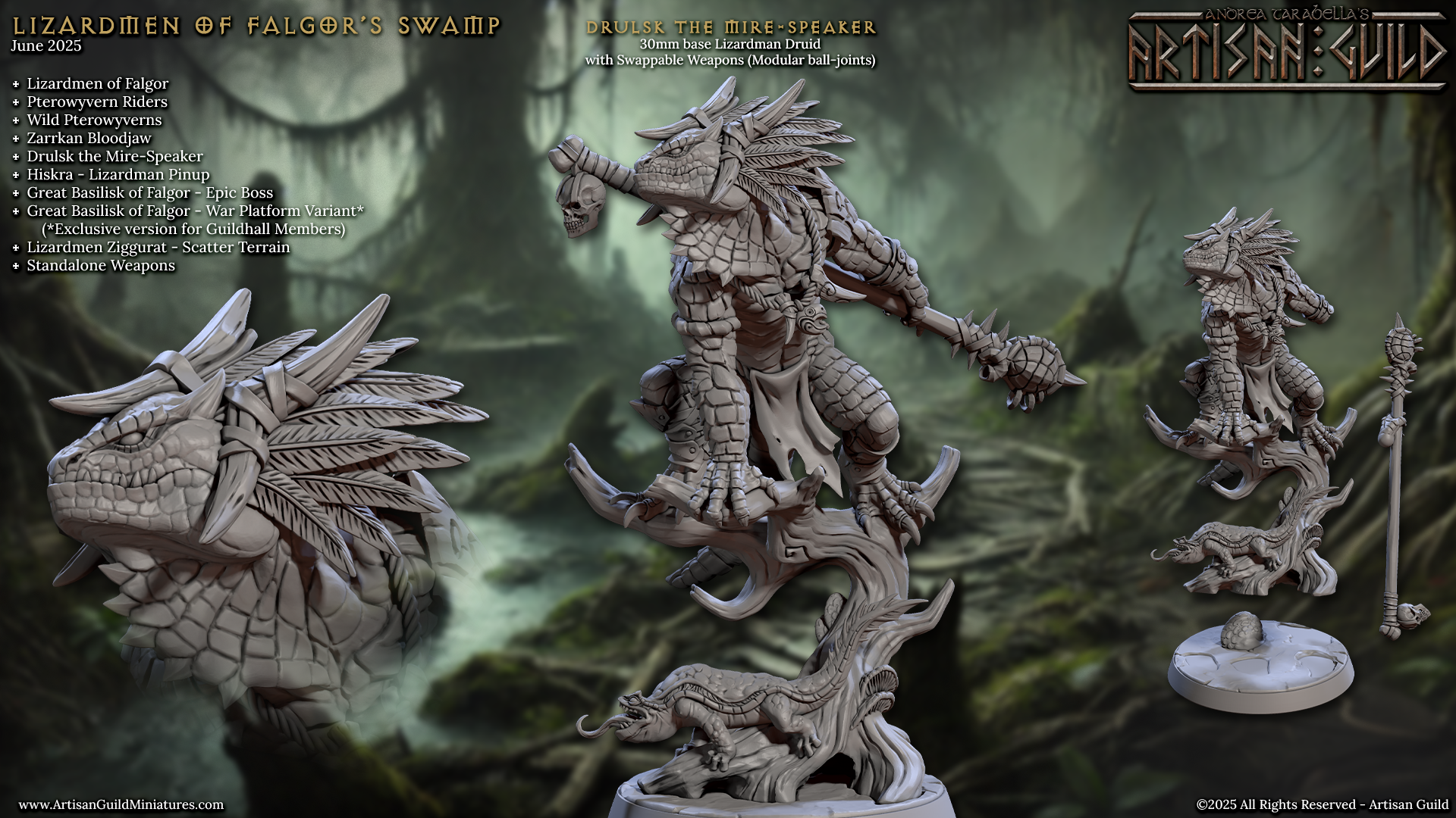 Lizardmen of Falgor's Swamp (Adventurer)
