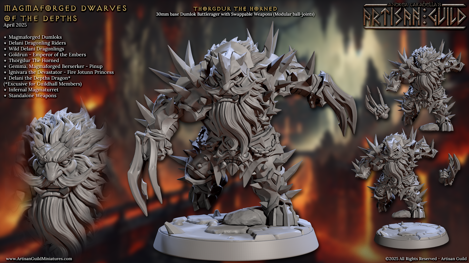 HERO MAGMAFORGED DWARVES OF THE DEPTHS
