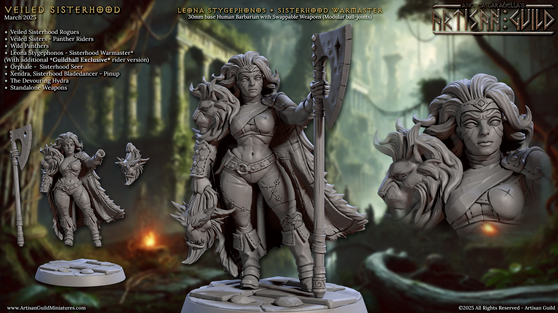 VEILED SISTERHOOD HEROES