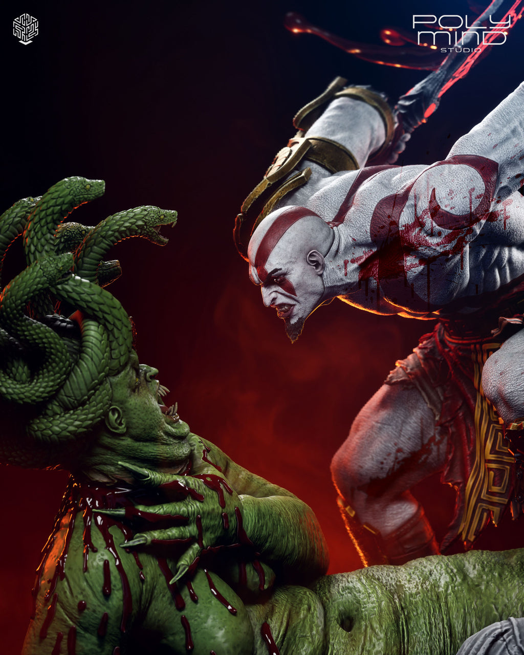 KRATOS VS GORGONA