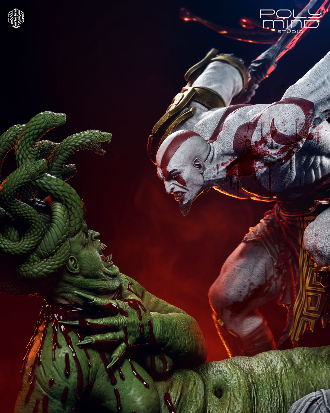 KRATOS VS GORGONA