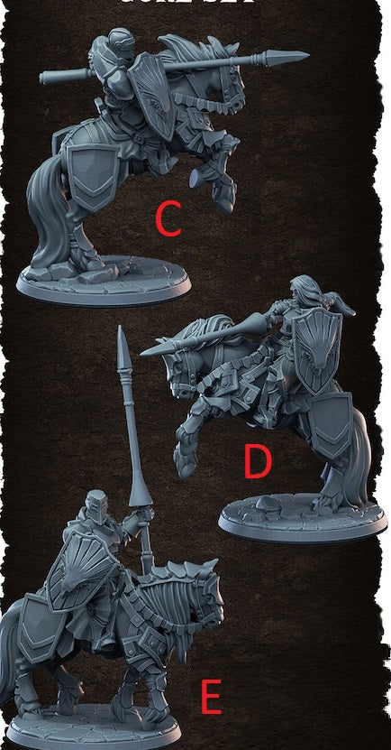 Knight on Horse - DUELLING KNIGHTS