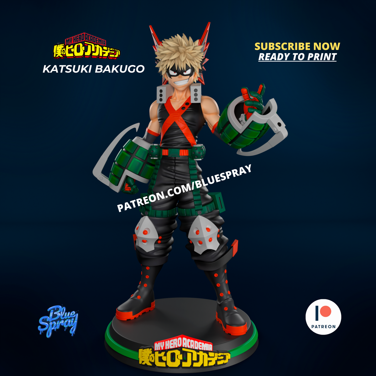 Katsuki Bakugo  - MY HERO ACADEMIA (copia)