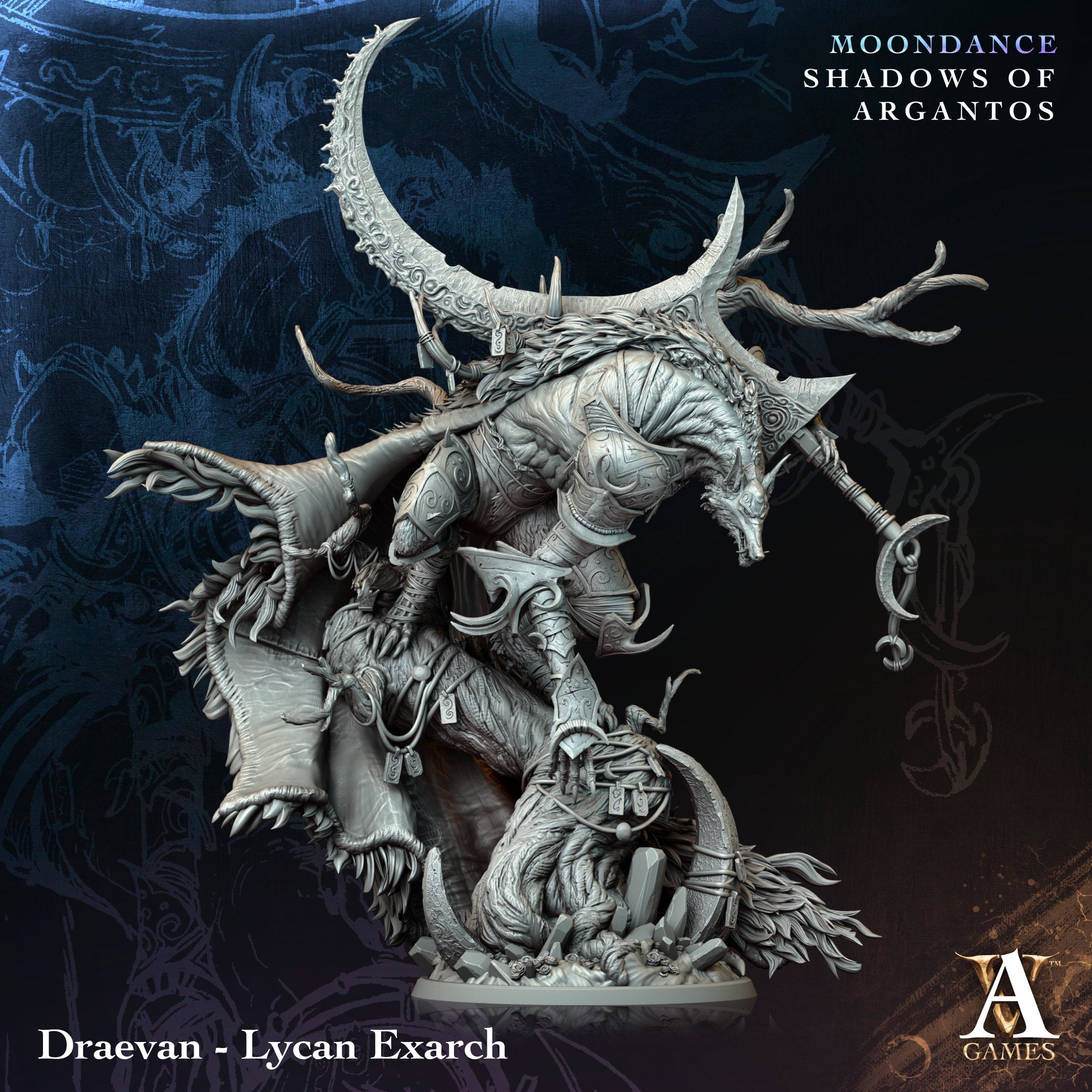 Draevan - Lycan Exarch - MOONDANCE SHADOWS OF ARGANTOS