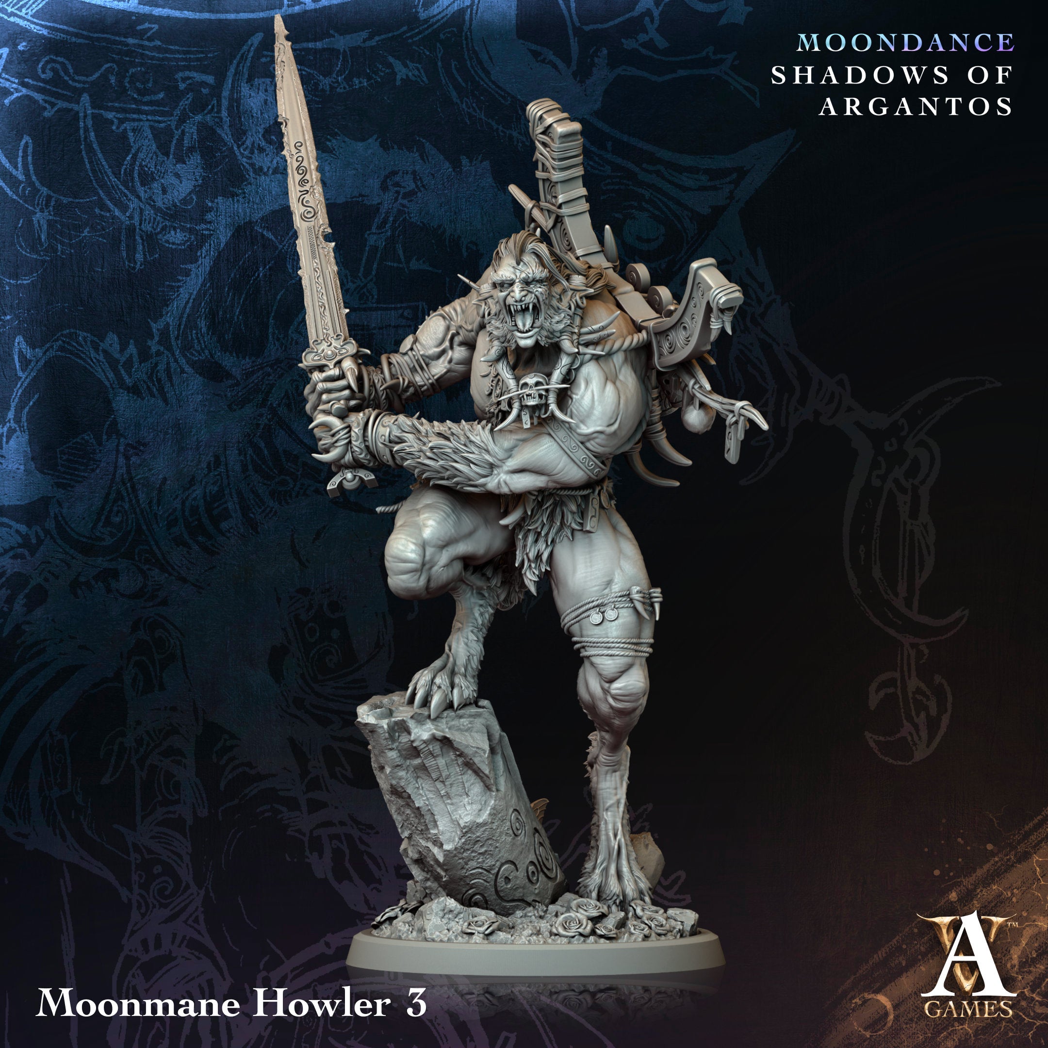 Moonmane Howler - MOONDANCE SHADOWS OF ARGANTOS