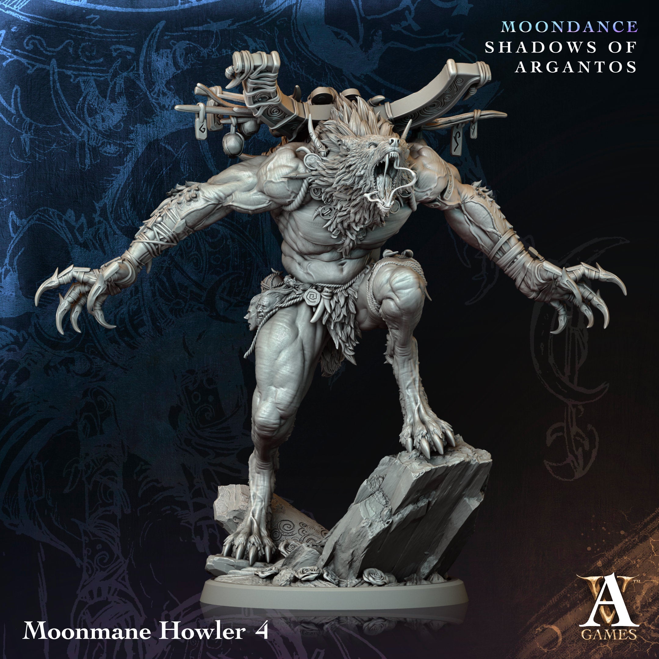 Moonmane Howler - MOONDANCE SHADOWS OF ARGANTOS