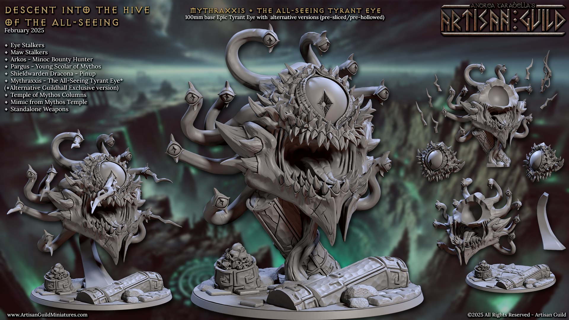 Mythraxxis - Epic Tyrant Eye- Descent into the Hive of the All
