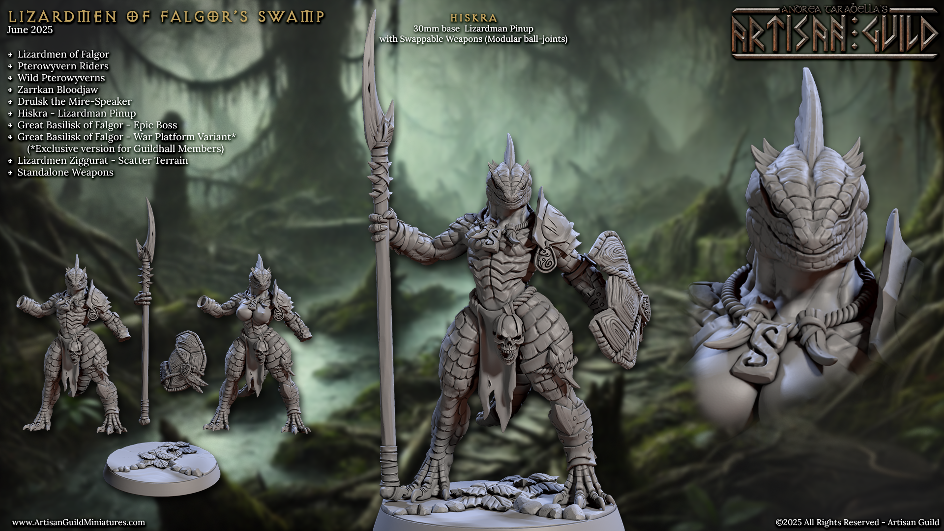 Lizardmen of Falgor's Swamp (Adventurer)