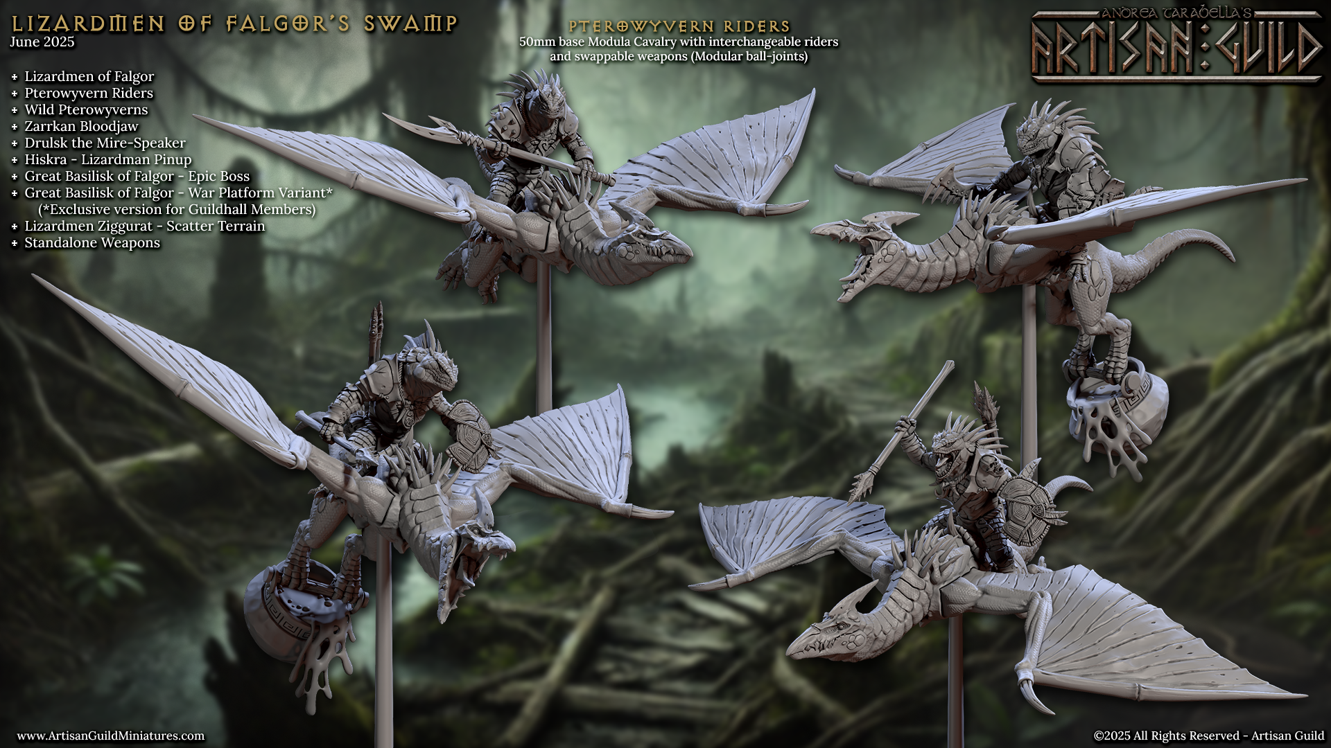 Lizardmen of Falgor's Swamp (Adventurer)