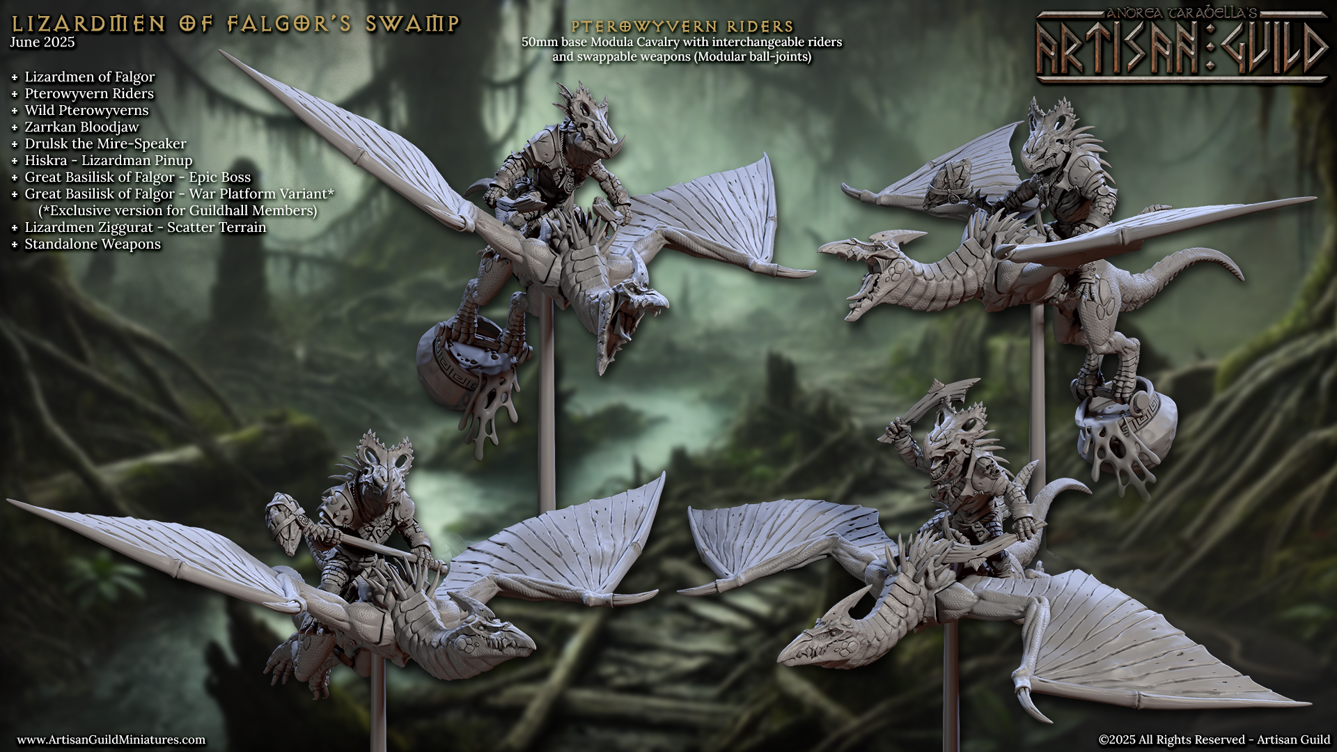 Lizardmen of Falgor's Swamp (Adventurer)