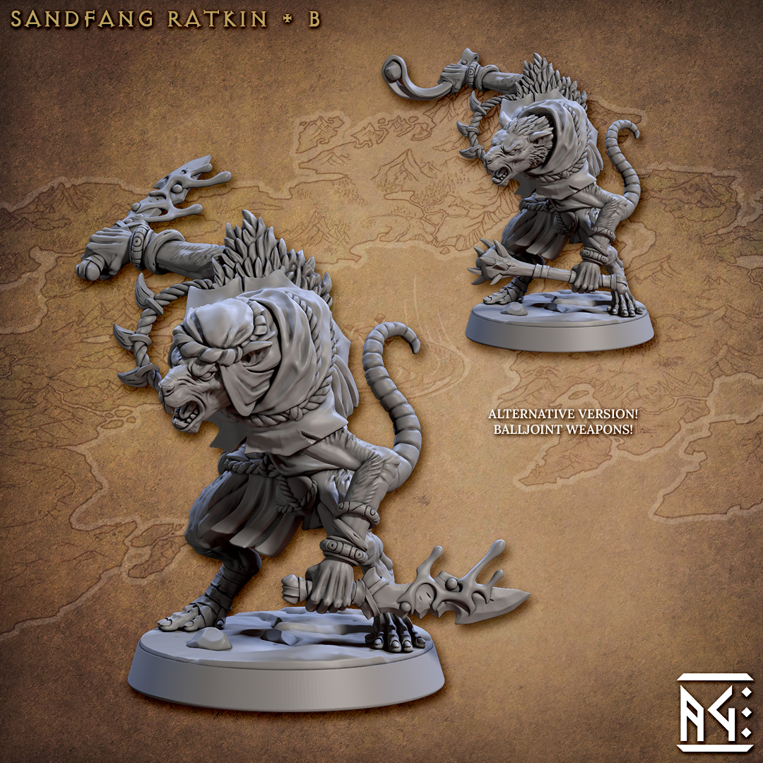 Ratkin - Sandfang Ratkins