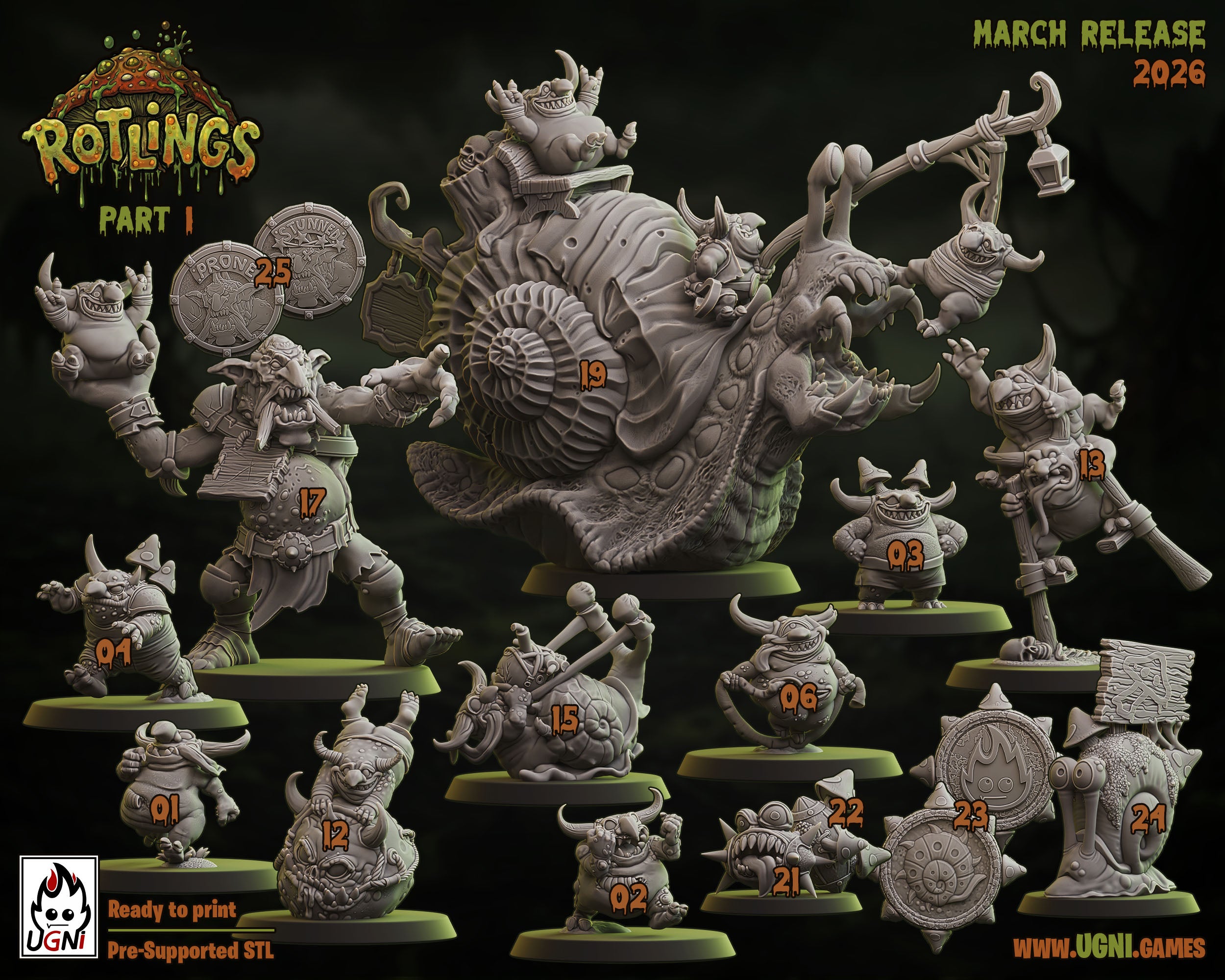 Rotlings (Tiny Greenskins). Part 1